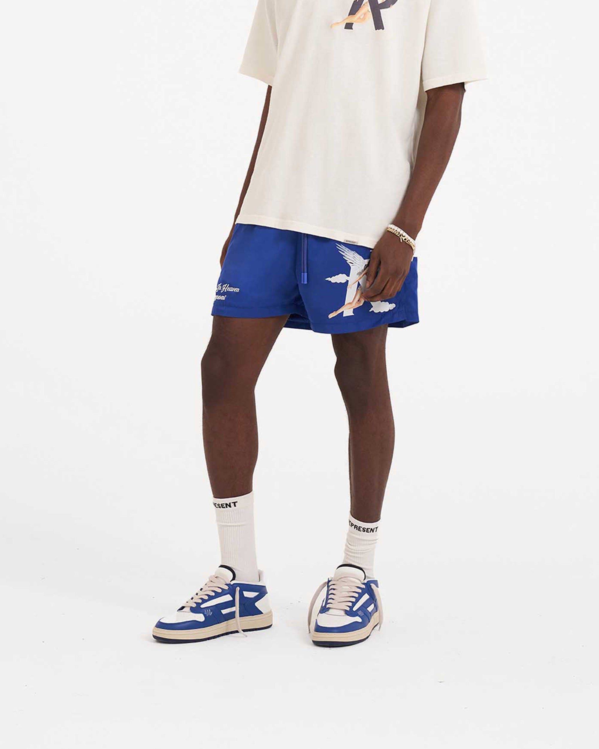 Storms In Heaven Shorts | Cobalt Shorts SS23 | Represent Clo