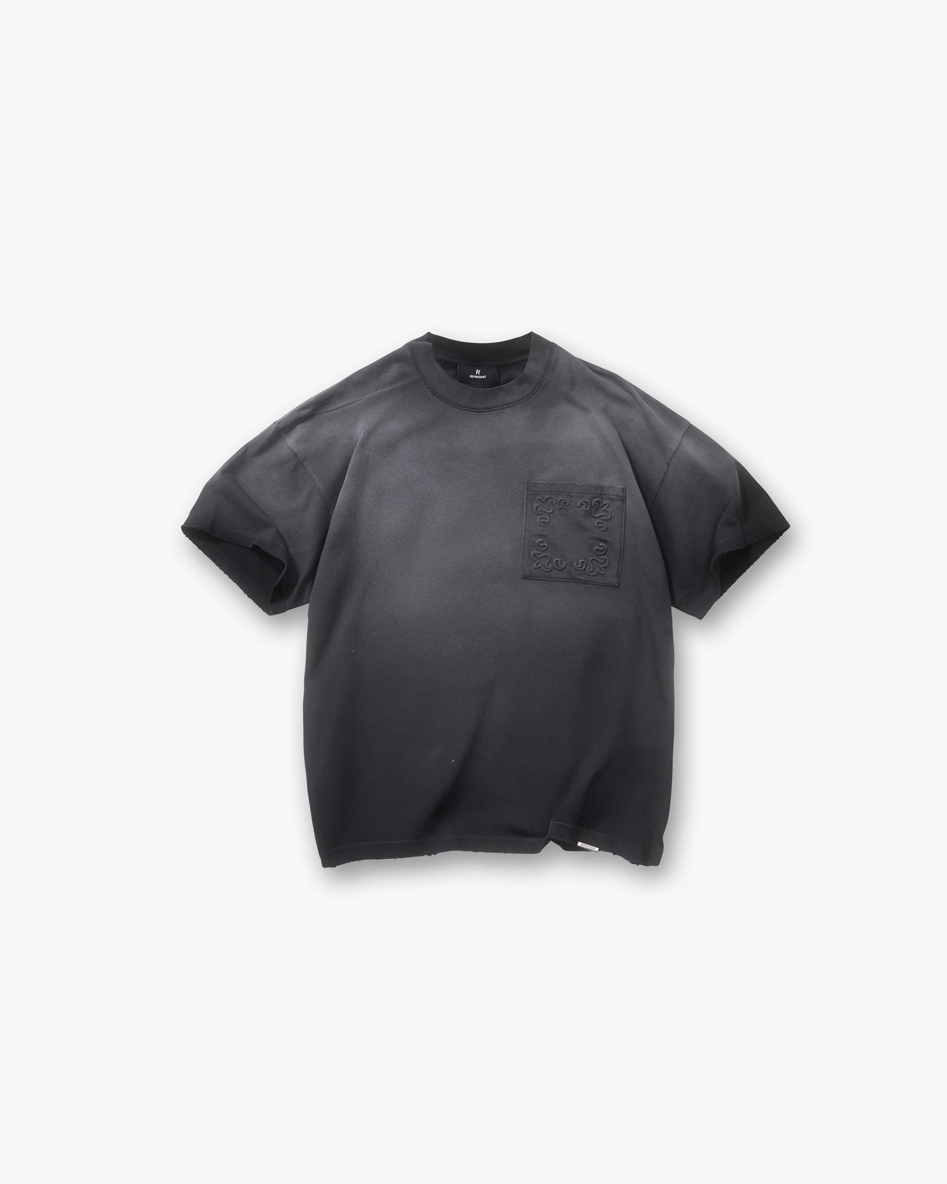 Represent X Hunter T-Shirt - Stained Black