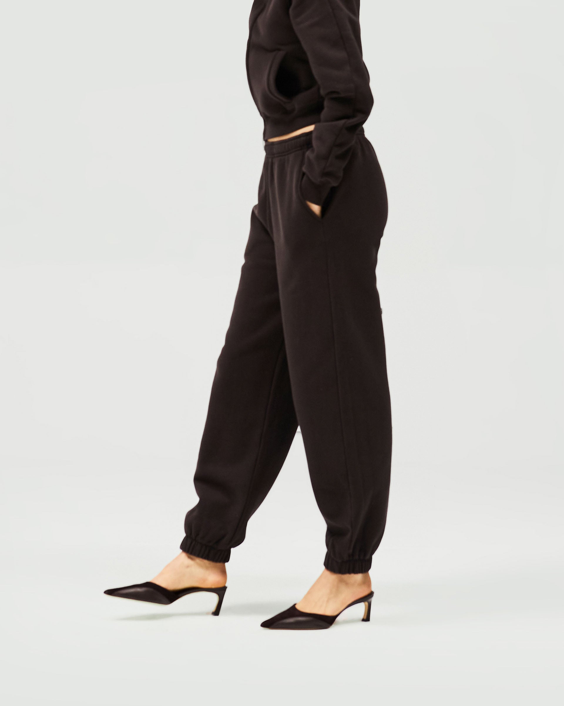 Owners Club Track Pant - Black Coffee