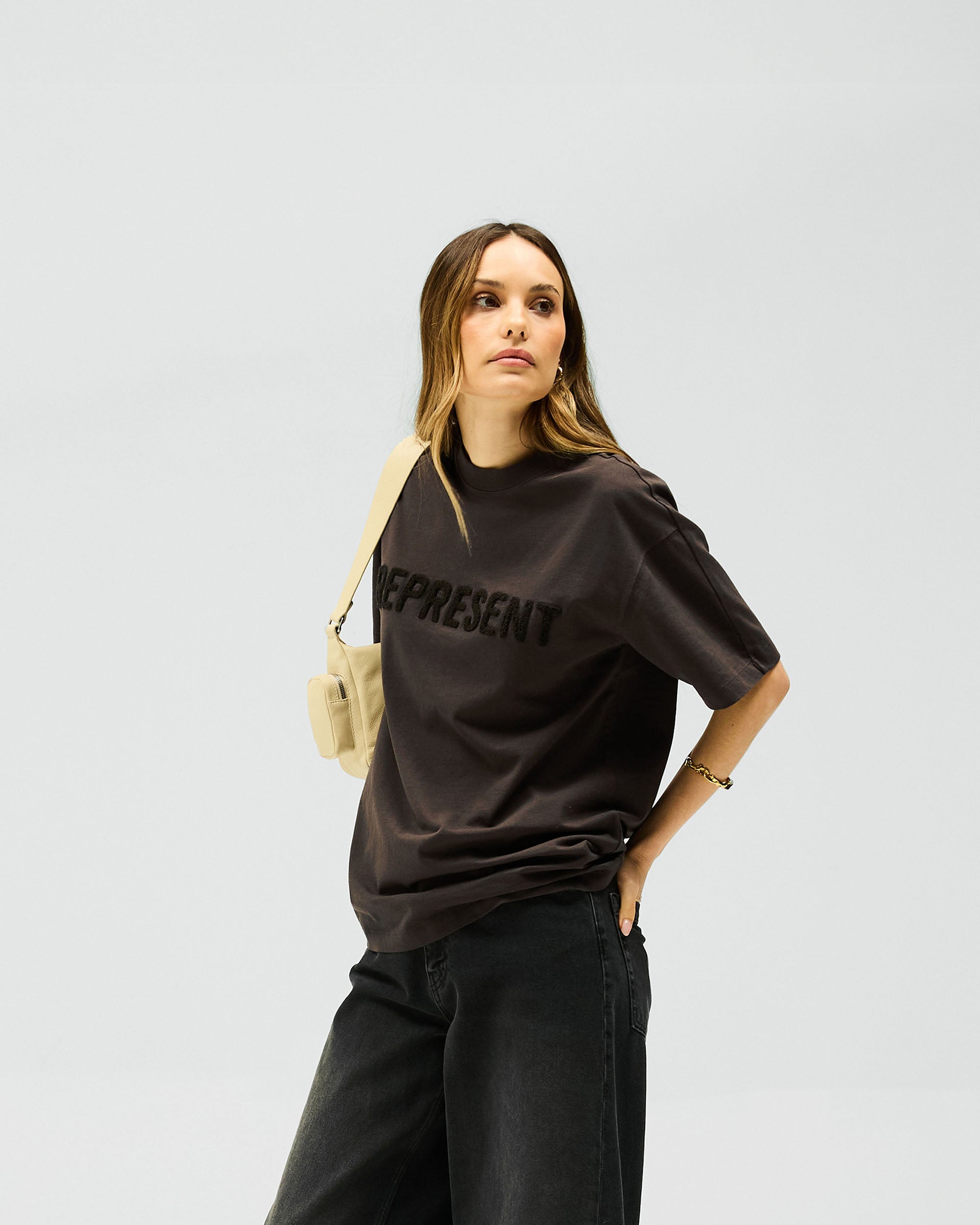 Owners Club Boyfriend T-Shirt - Black Coffee