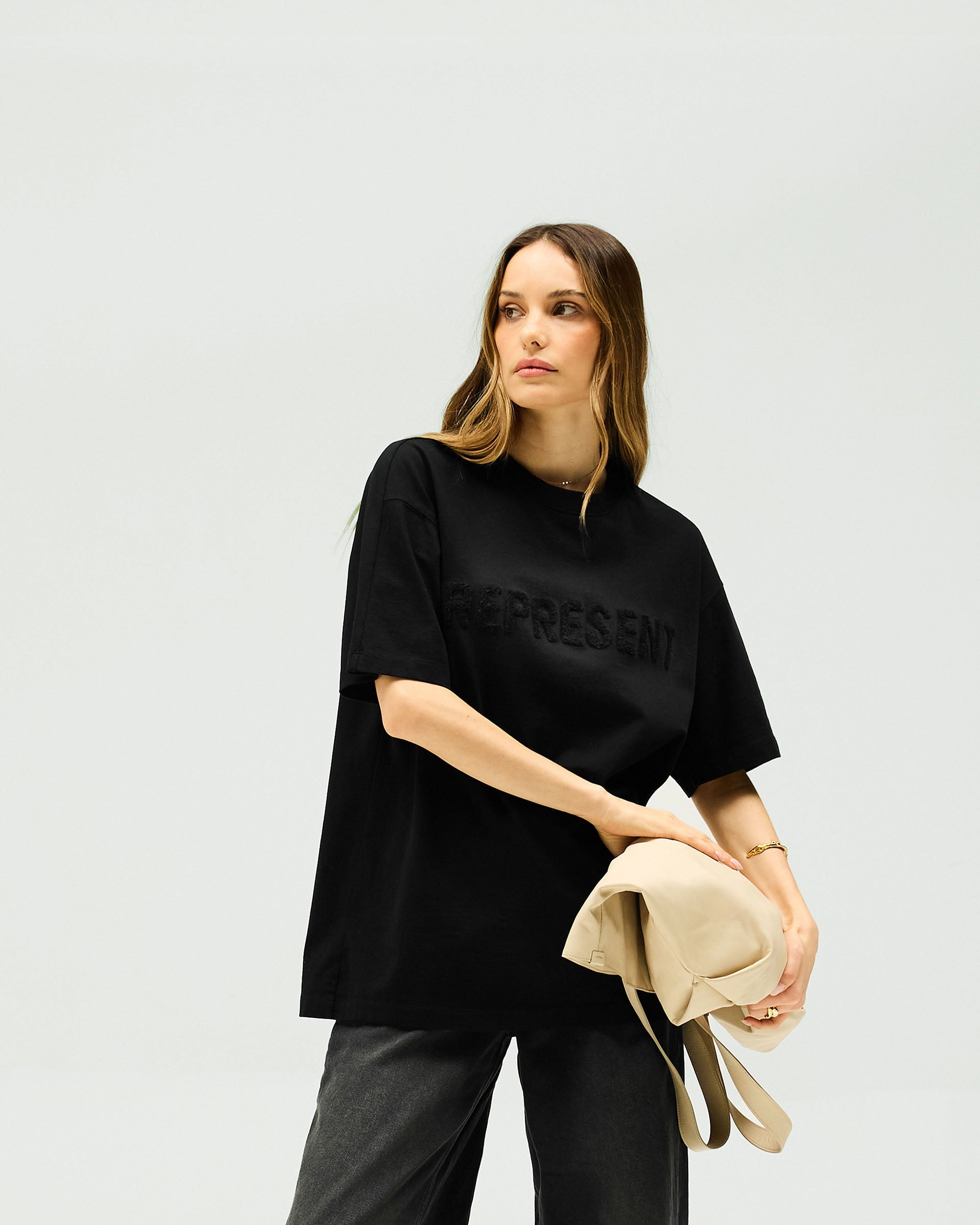 Owners Club Boyfriend T-Shirt - Jet Black