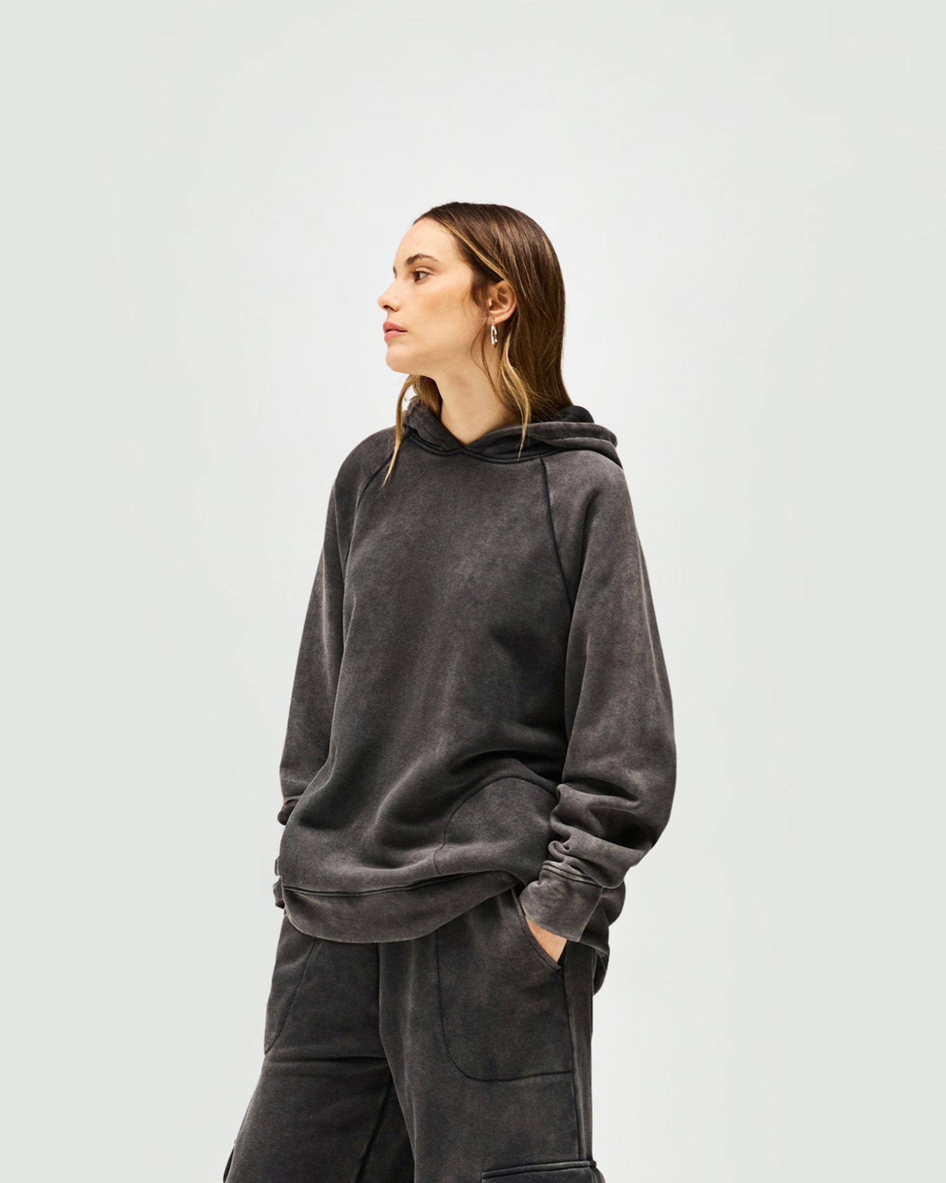 Monster Hoodie - Charcoal