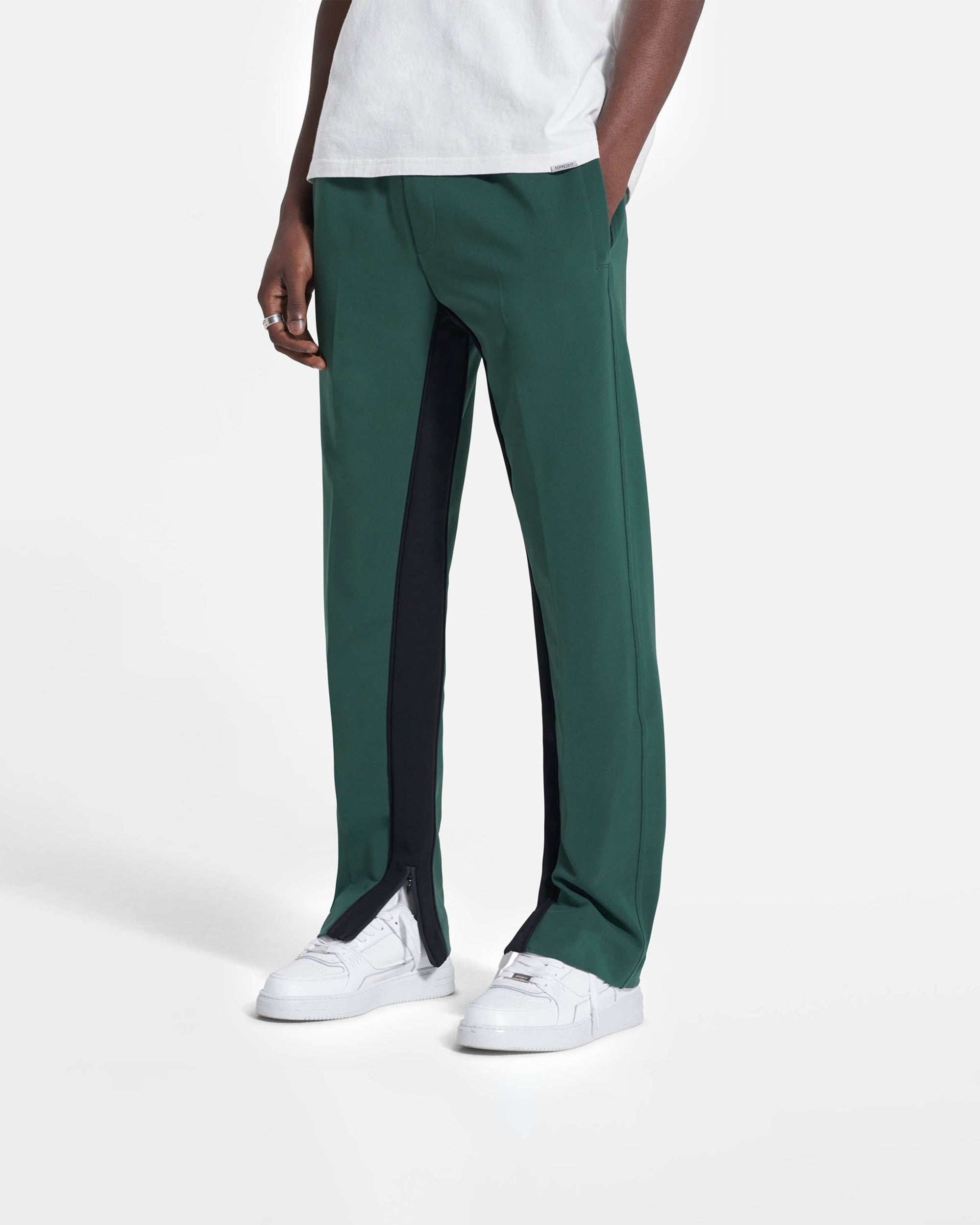 Tailored Tracksuit Pant | Racing Green Pants SS22 | Represent Clo