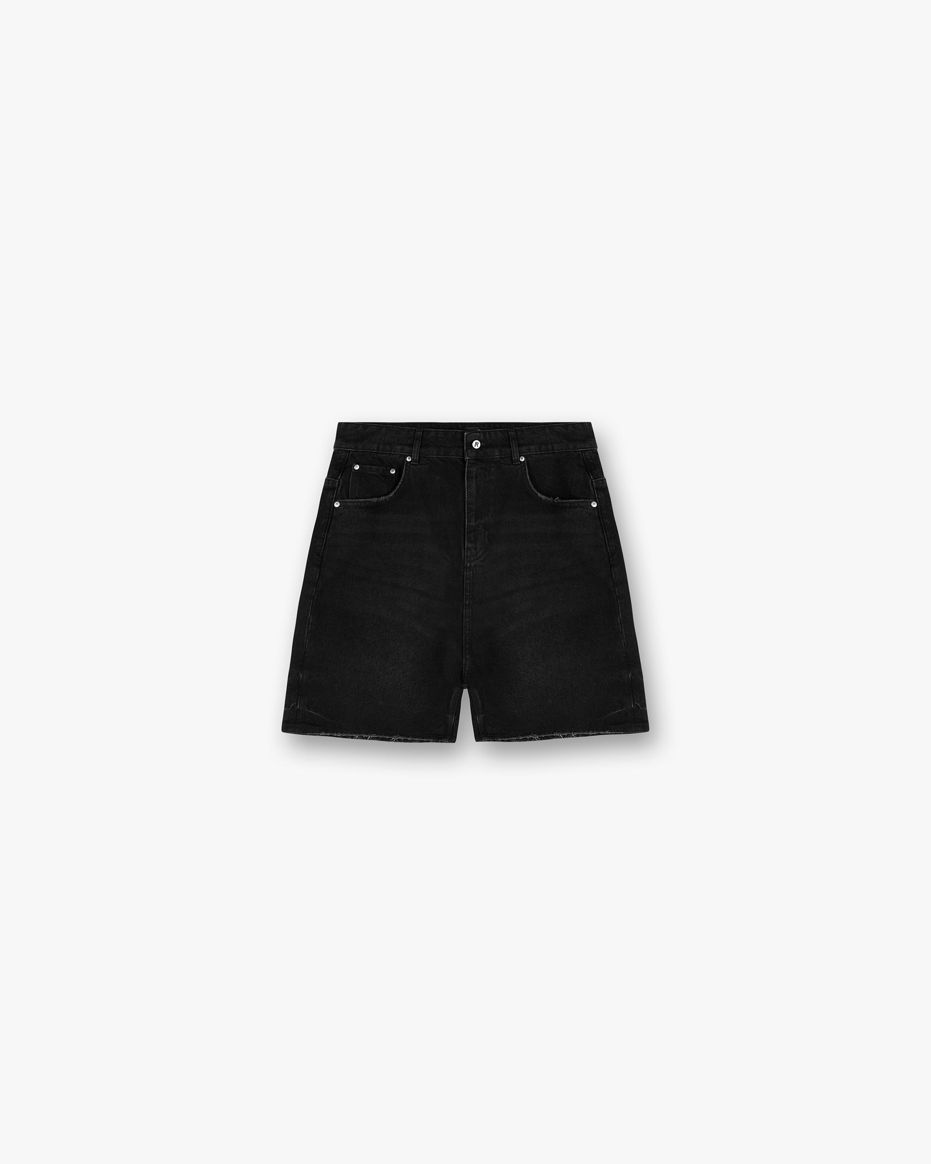 R10T Tailored Denim Shorts - Black