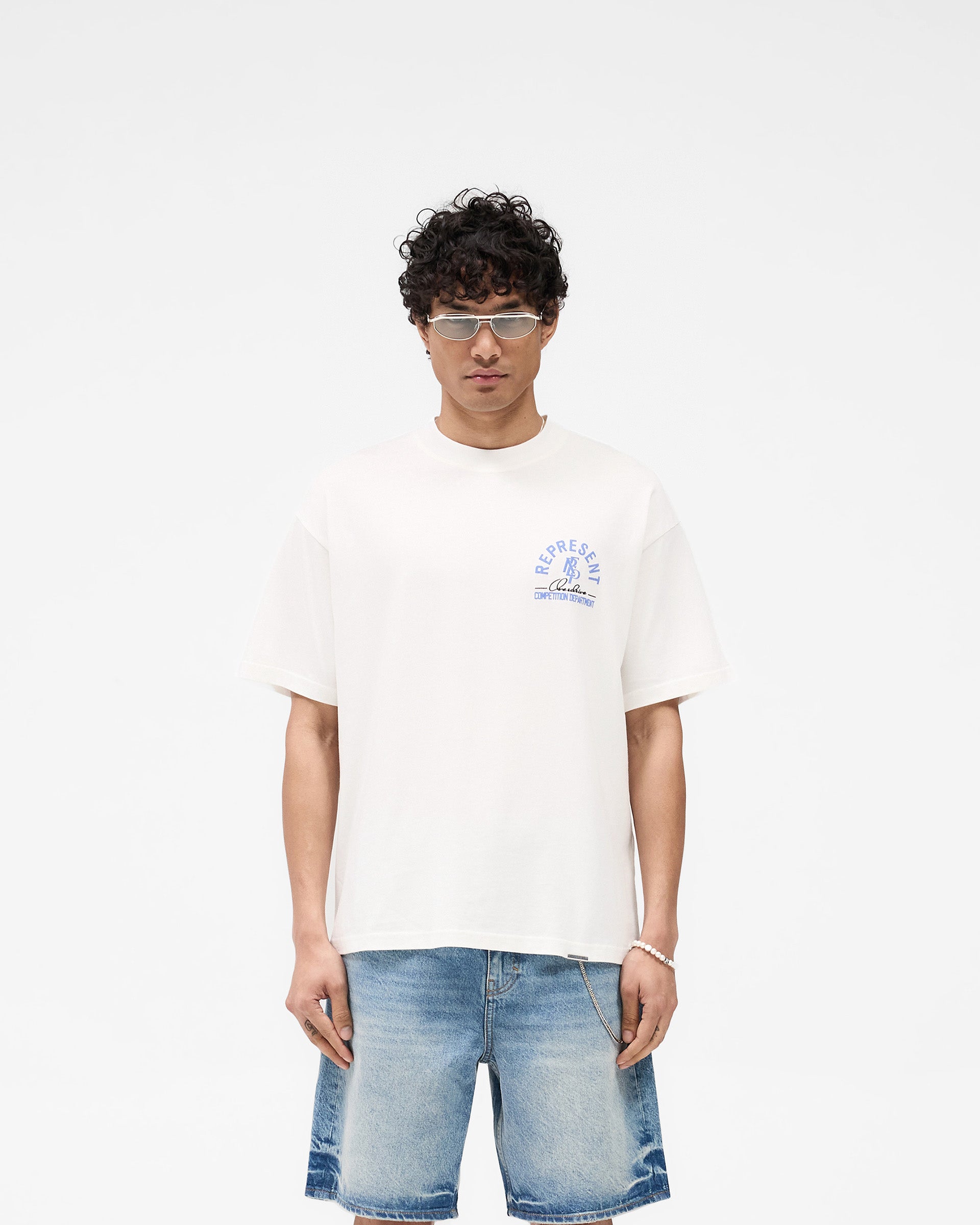 Competition Department T-Shirt - Flat White