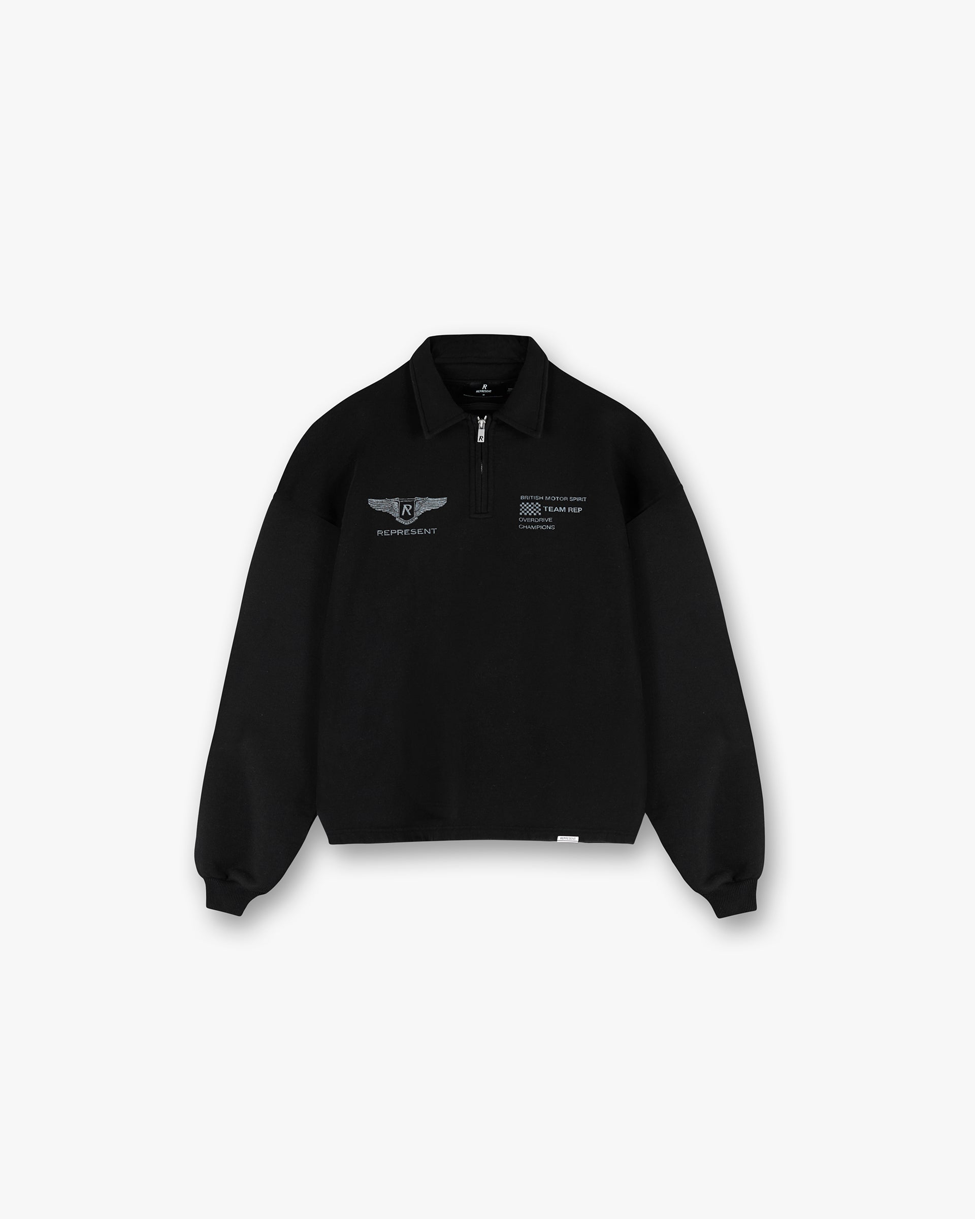 Team Rep Quarter Zip - Jet Black
