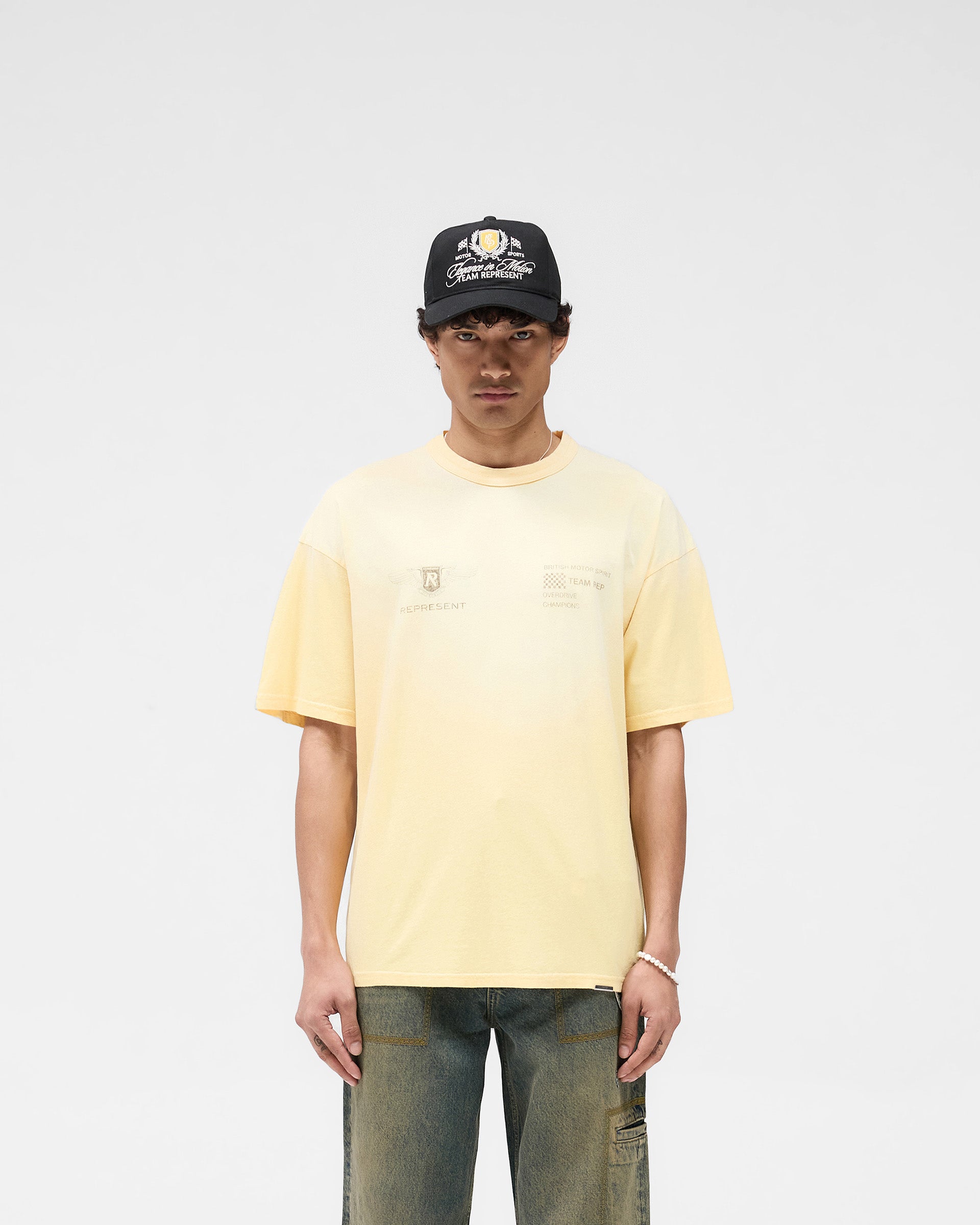 Team Rep T-Shirt - Light Yellow