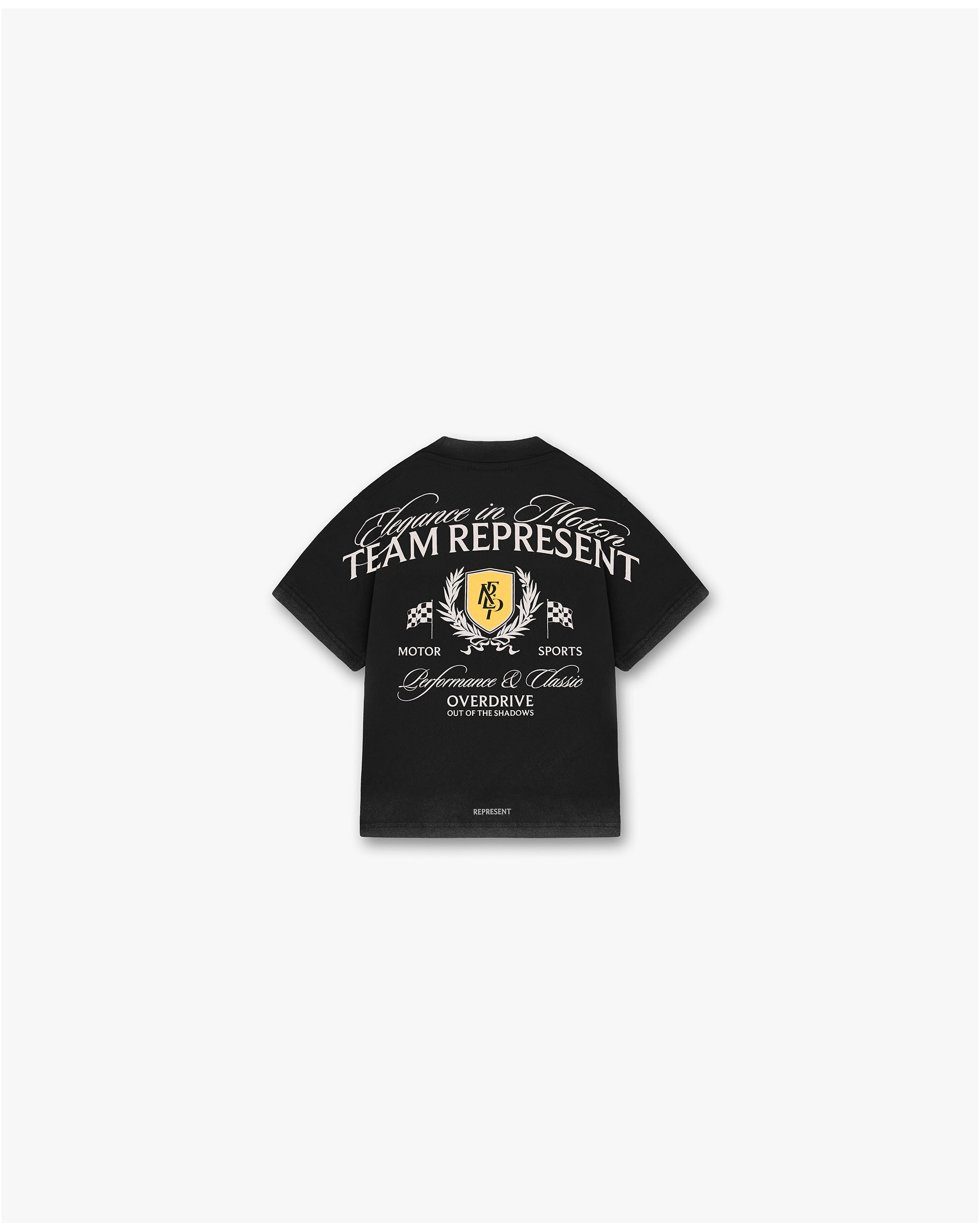 Kids Crest T-Shirt - Vintage Black