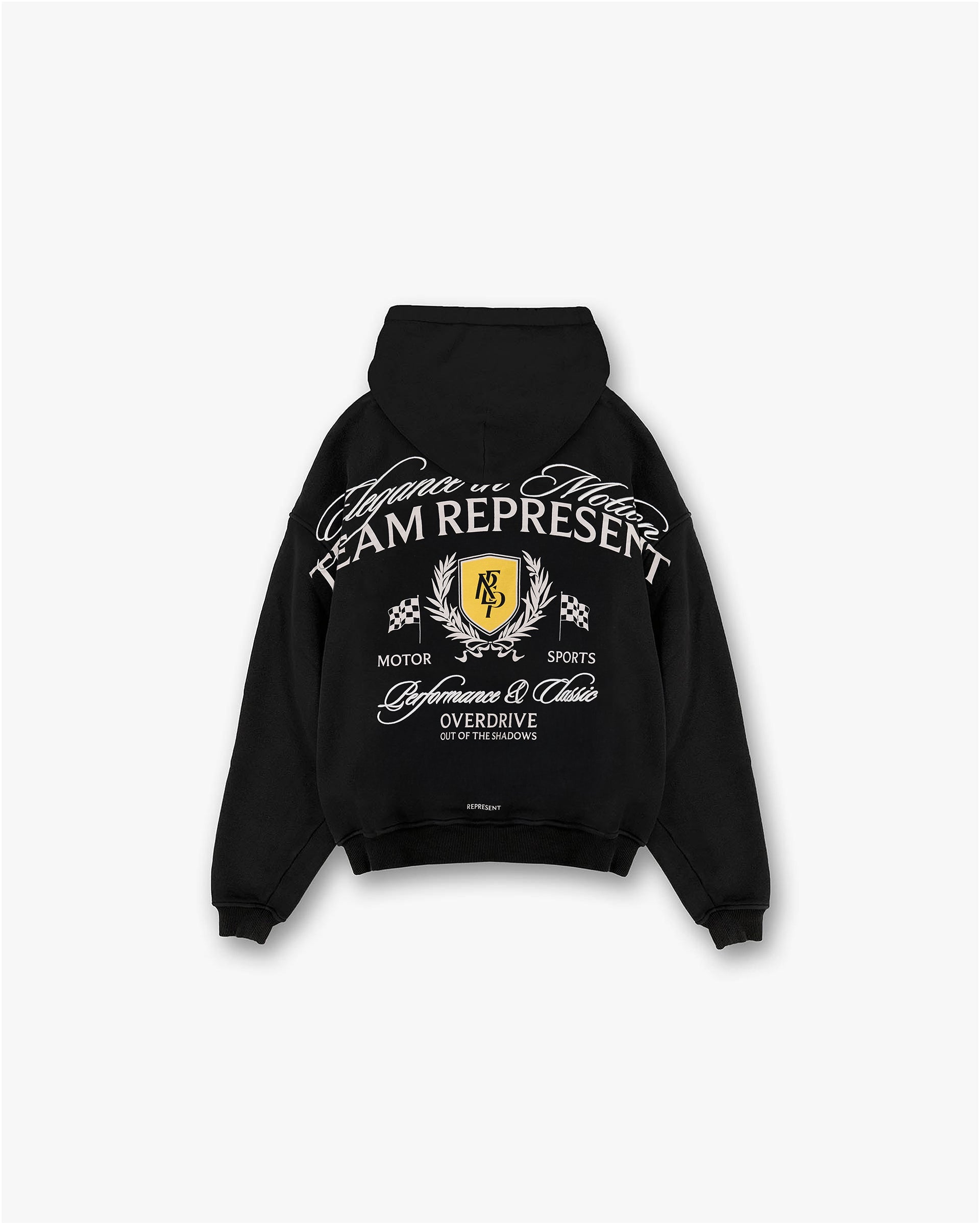 Crest Hoodie - Vintage Black