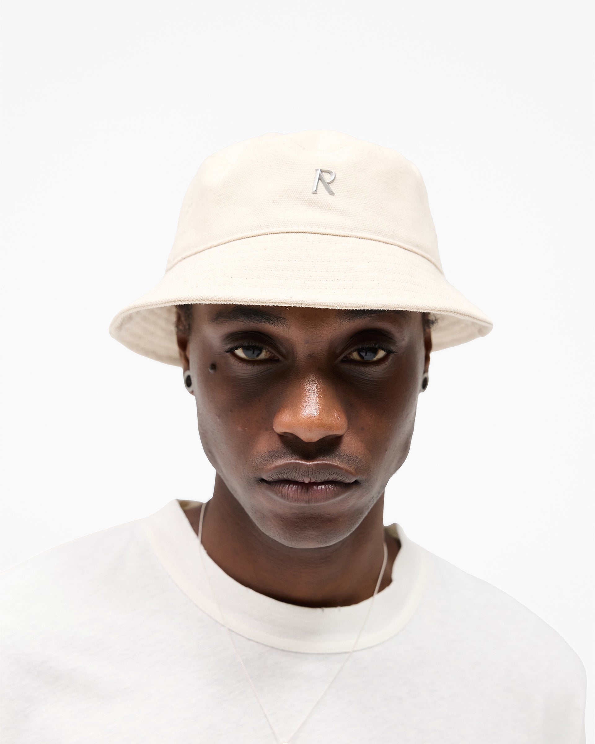 Initial Bucket Hat - Champagne