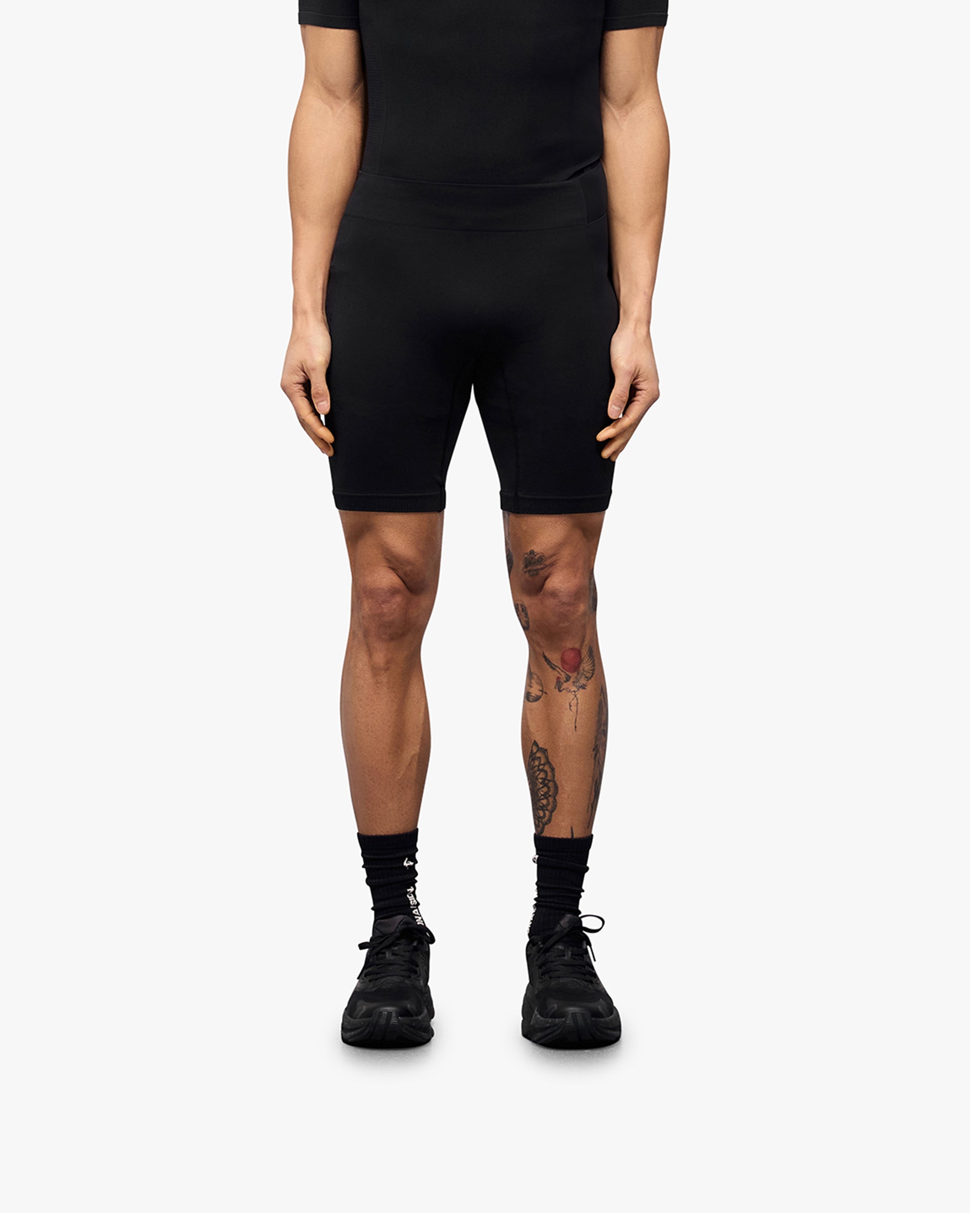 247 DNA Seamless Shorts - Black