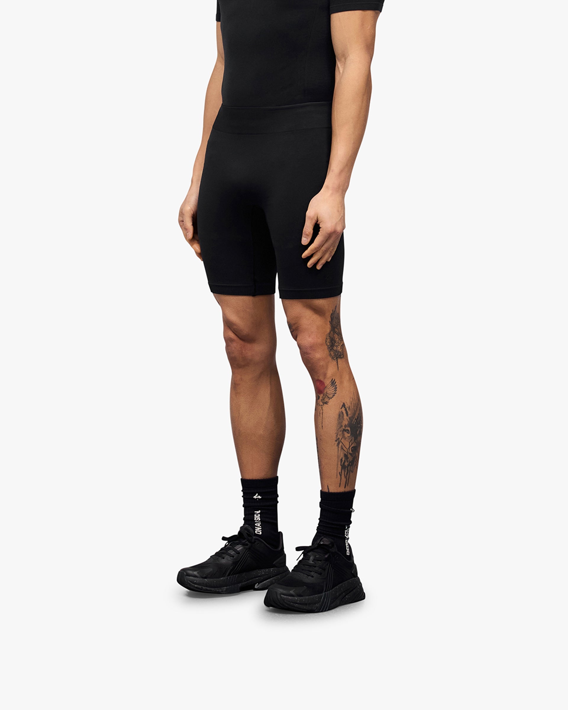 247 DNA Seamless Shorts - Black