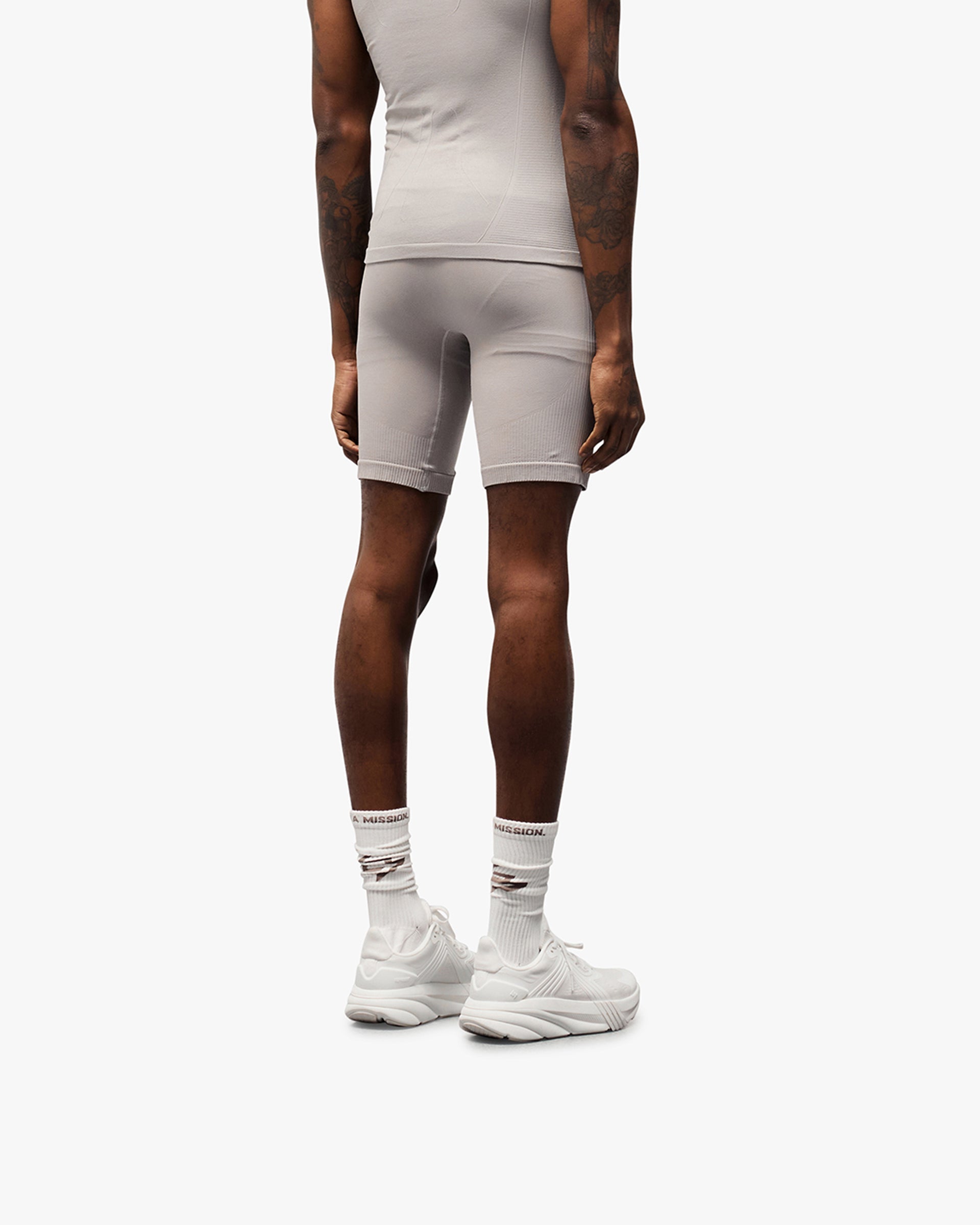 247 DNA Seamless Shorts - Titanium