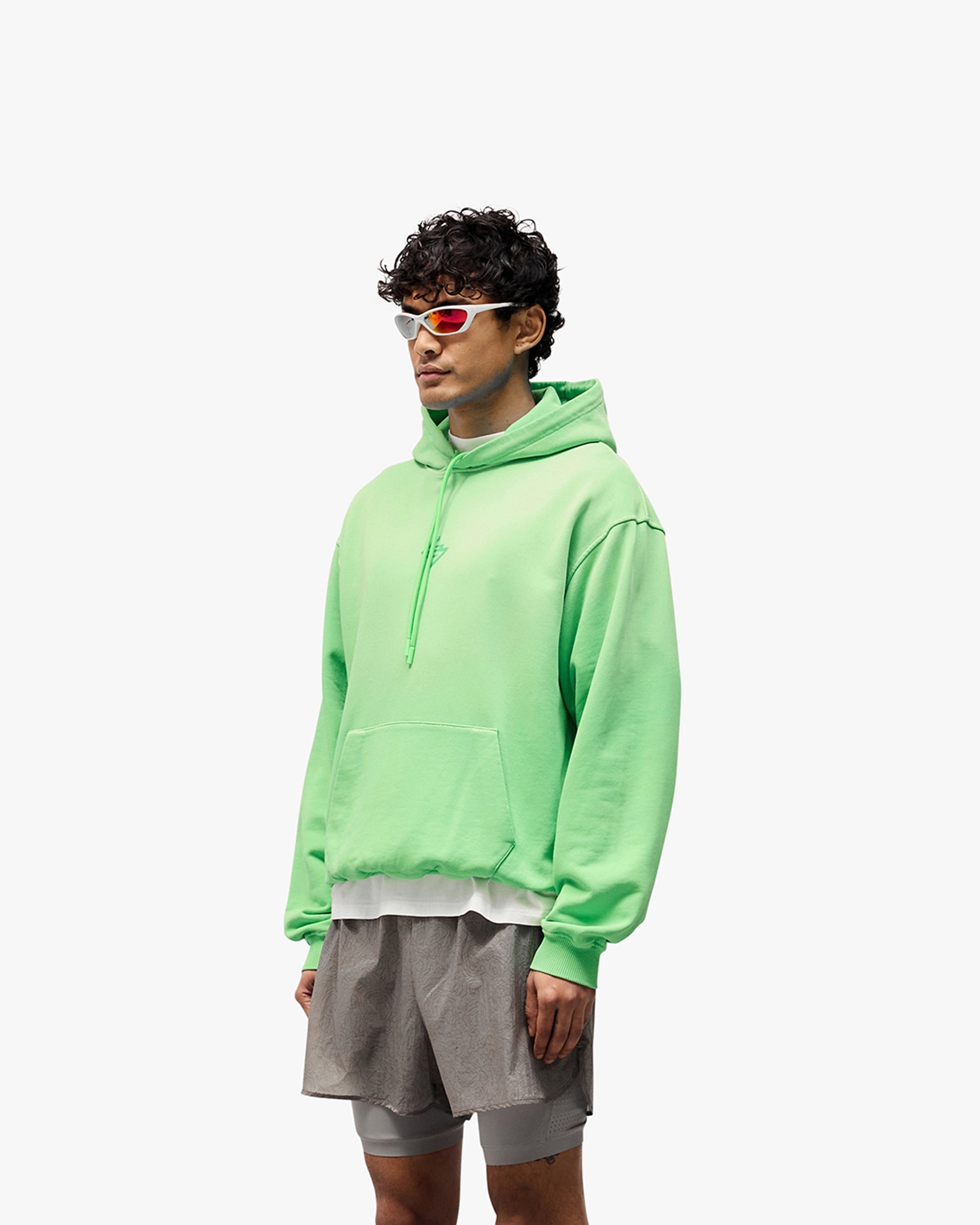 247 Motion Oversized Hoodie - Speed Green