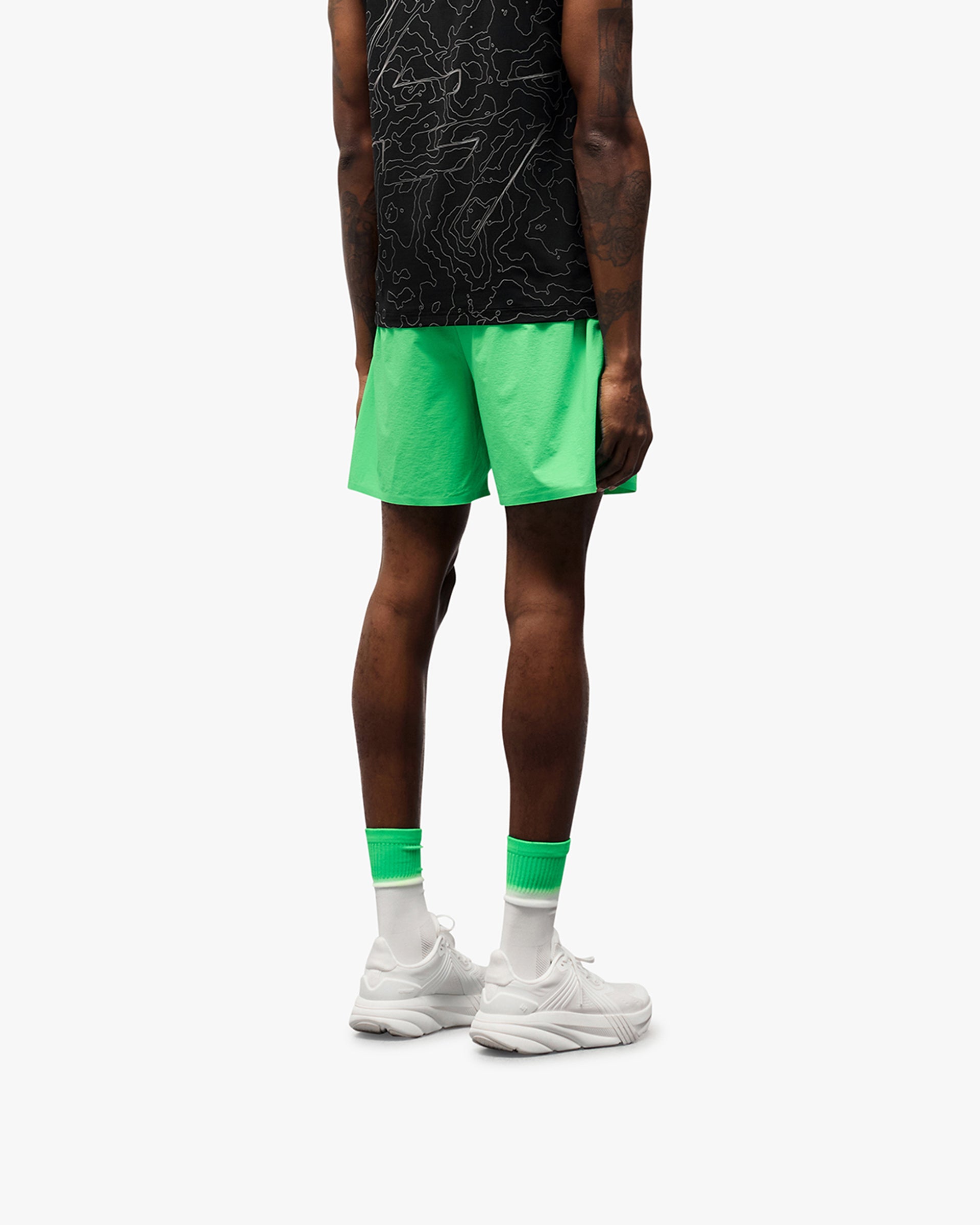 247 Training Shorts - Speed Green