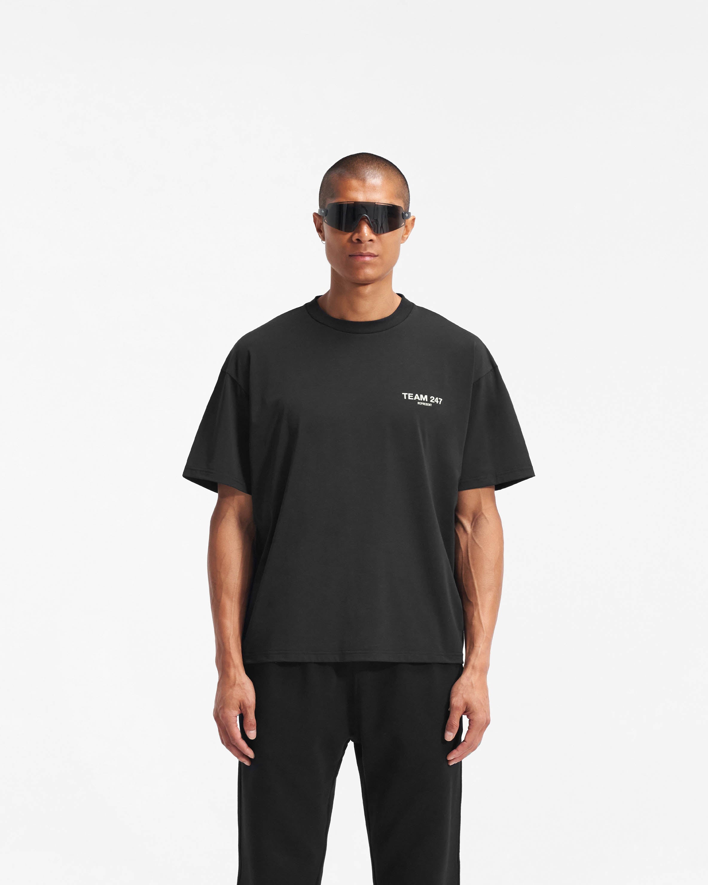 Team 247 Oversized T-Shirt - Black | REPRESENT