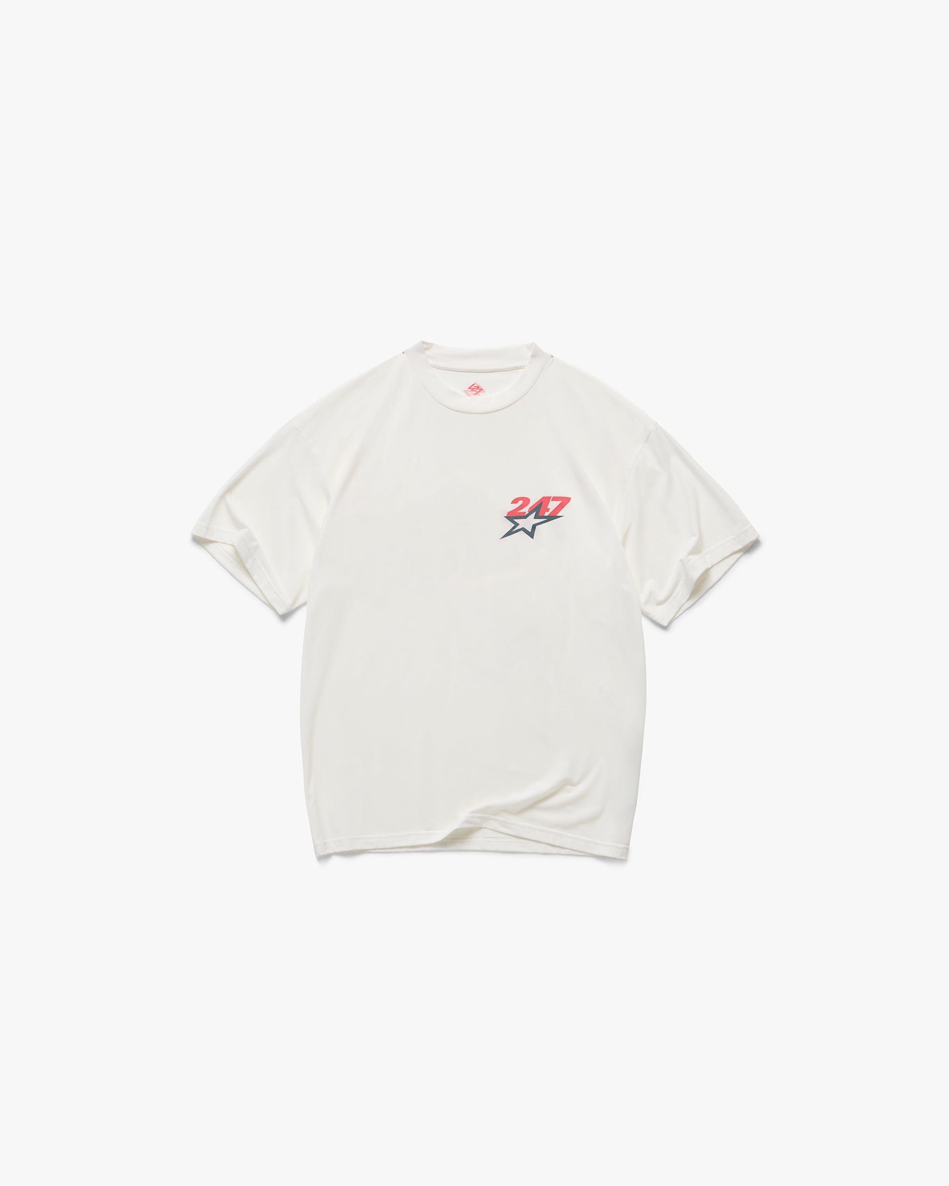 Team 247 Star Oversized T-Shirt - Flat White