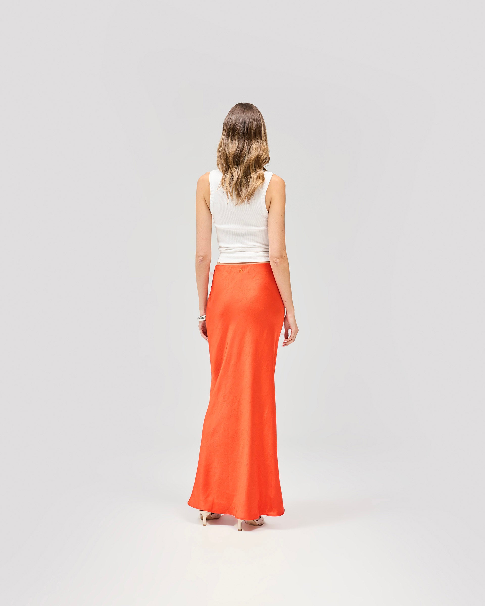 Fantasy Skirt - Bright Orange