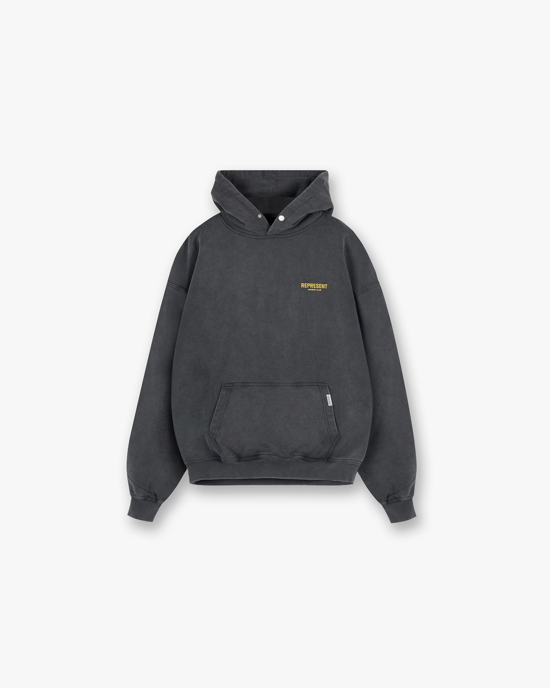Represent Owners Club Hoodie - Vintage Grey Yellow