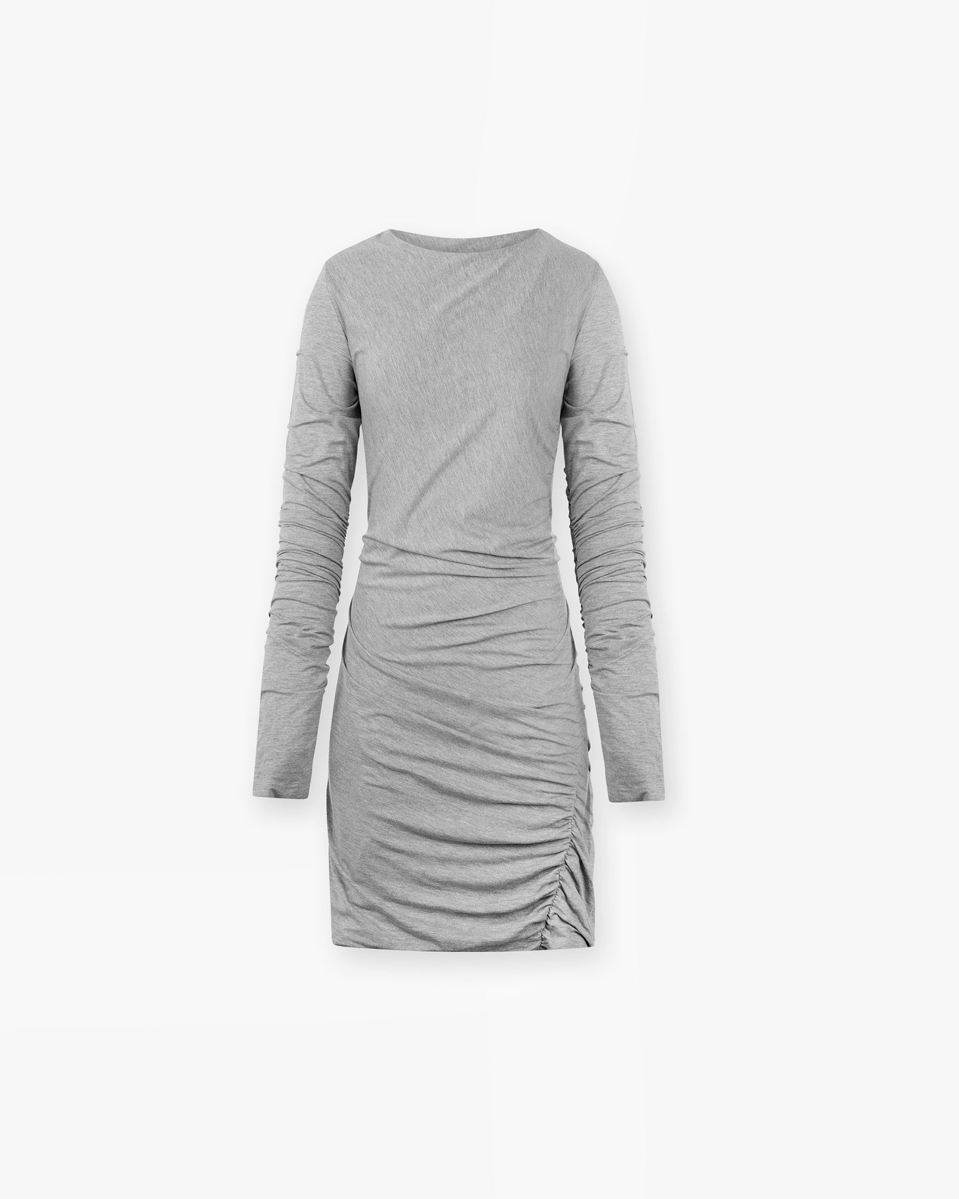Coil Minidress - Grey Marl