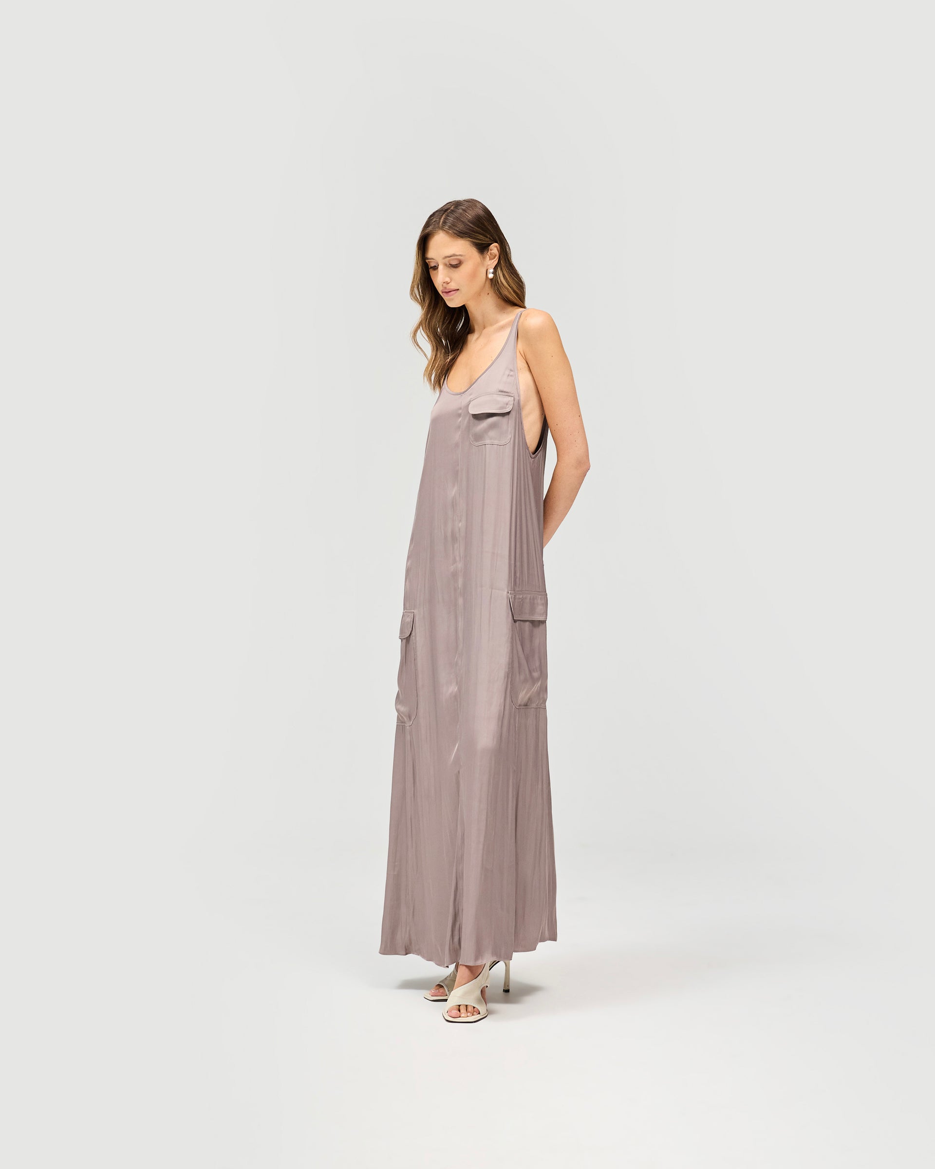 Adrenaline Maxi Dress - Chocolate