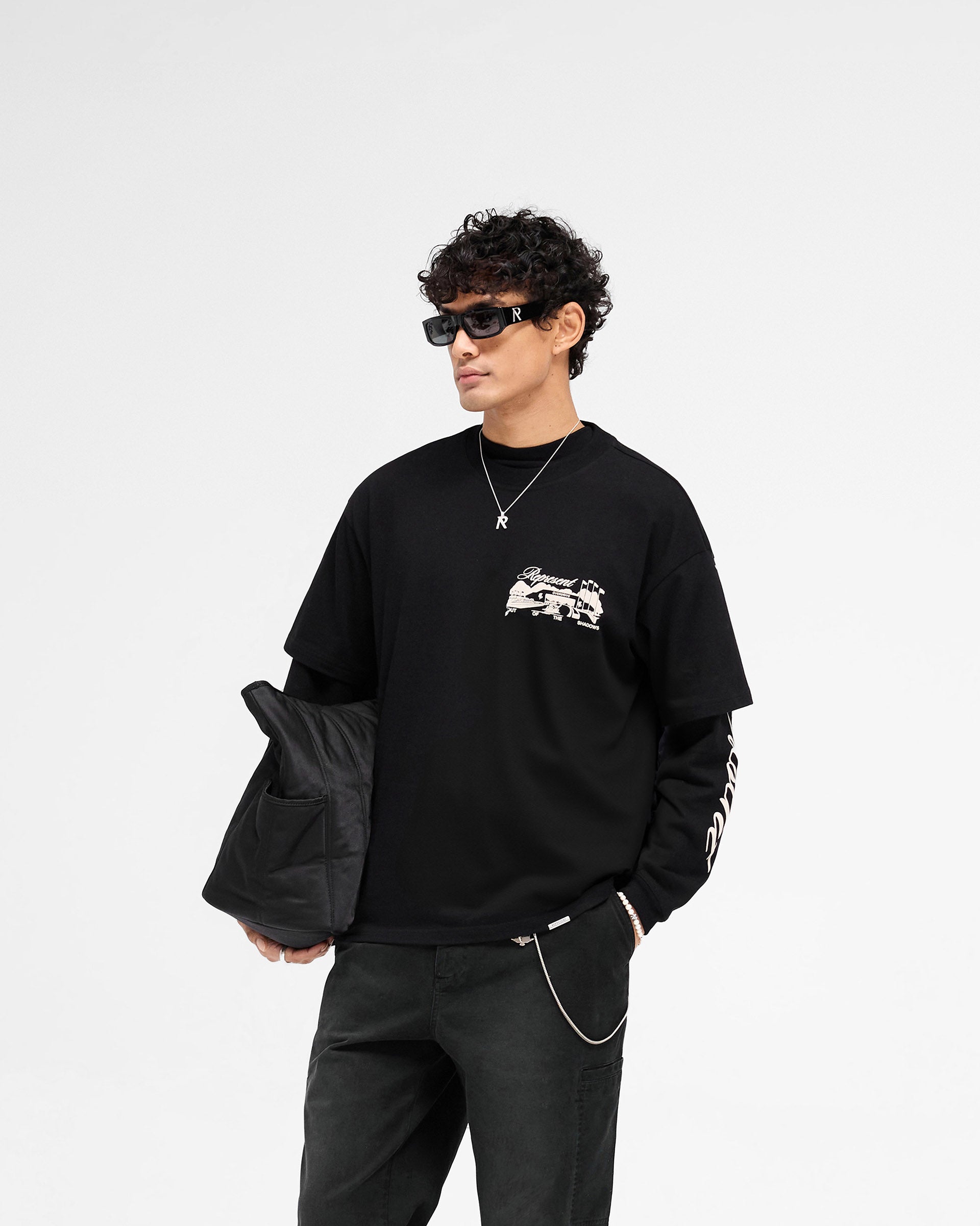 Raceway T-Shirt - Jet Black