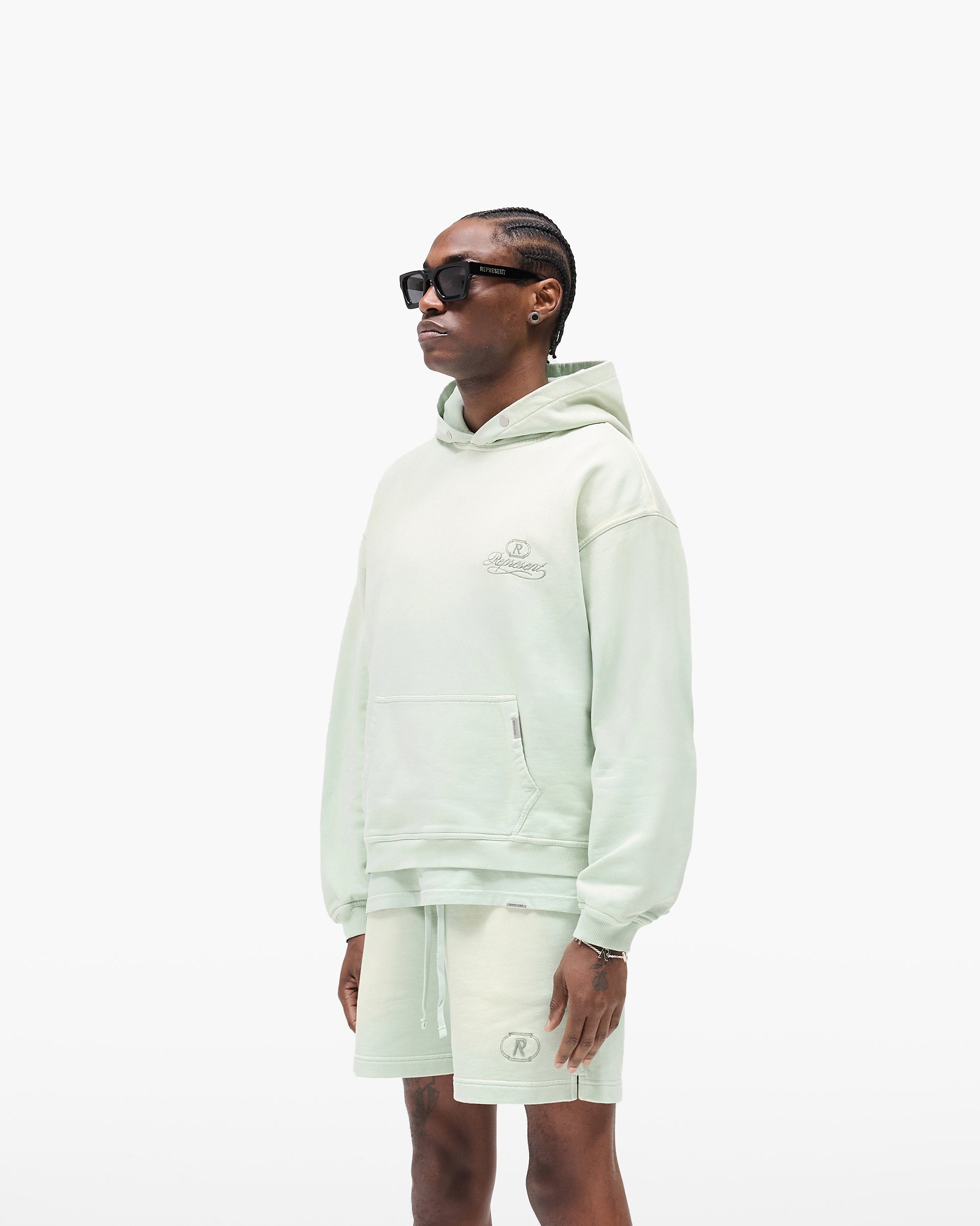 Grand Vintage Hoodie - Washed Sage