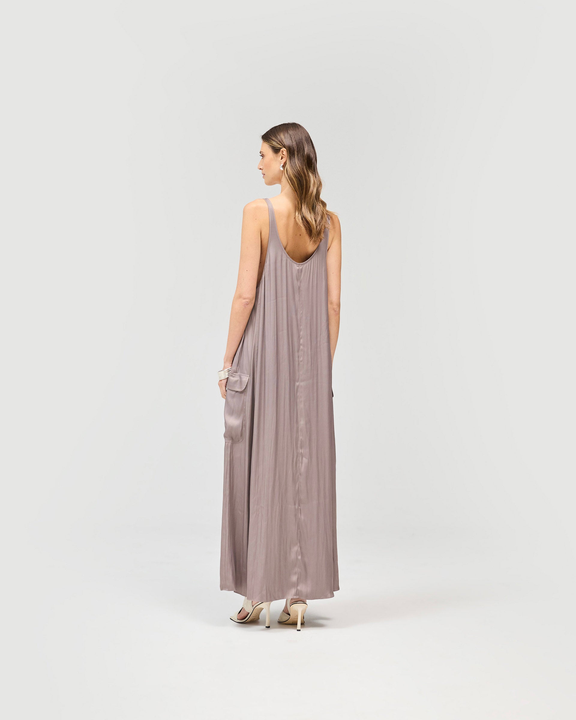 Adrenaline Maxi Dress - Chocolate