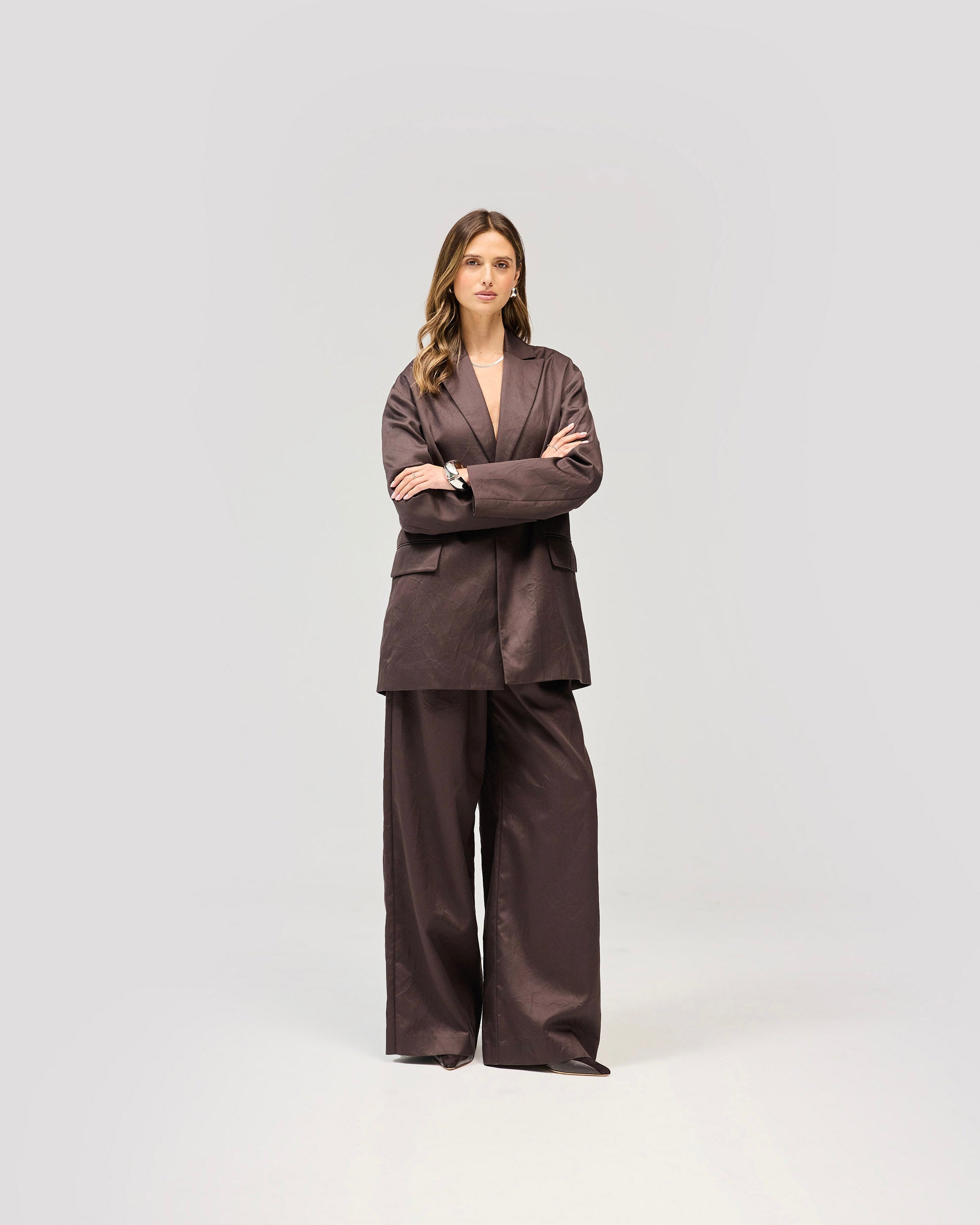 Crimp Jacket - Black Coffee