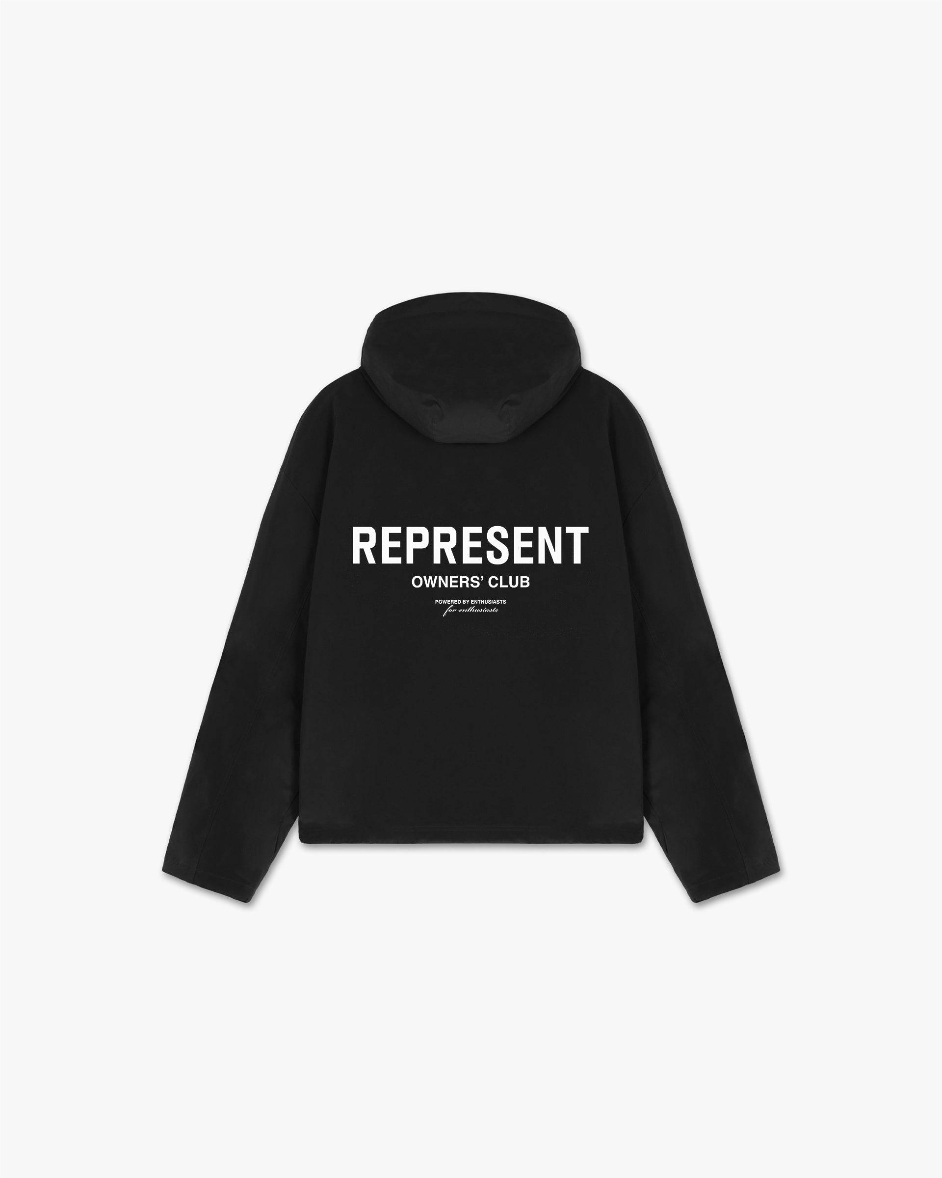 Owners Club Nylon Pullover Jacket - Black