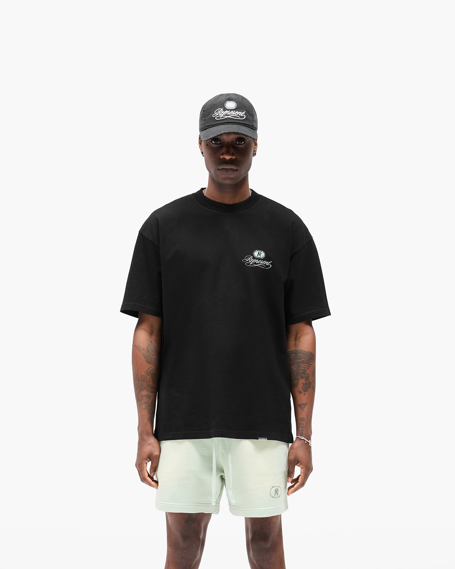 Grand Vintage Hand Drawn T-Shirt - Jet Black