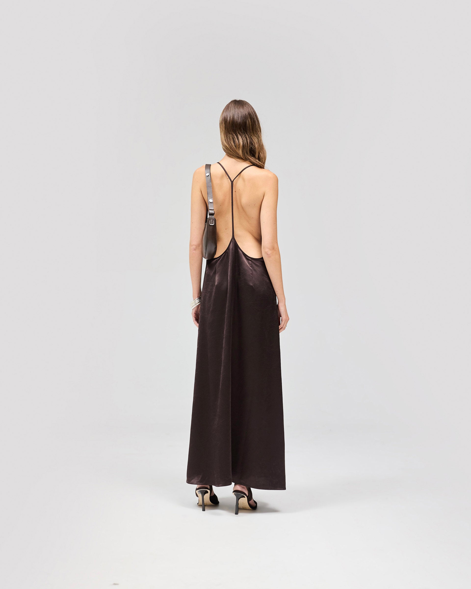 Vision Maxi Dress - Coffee Quartz