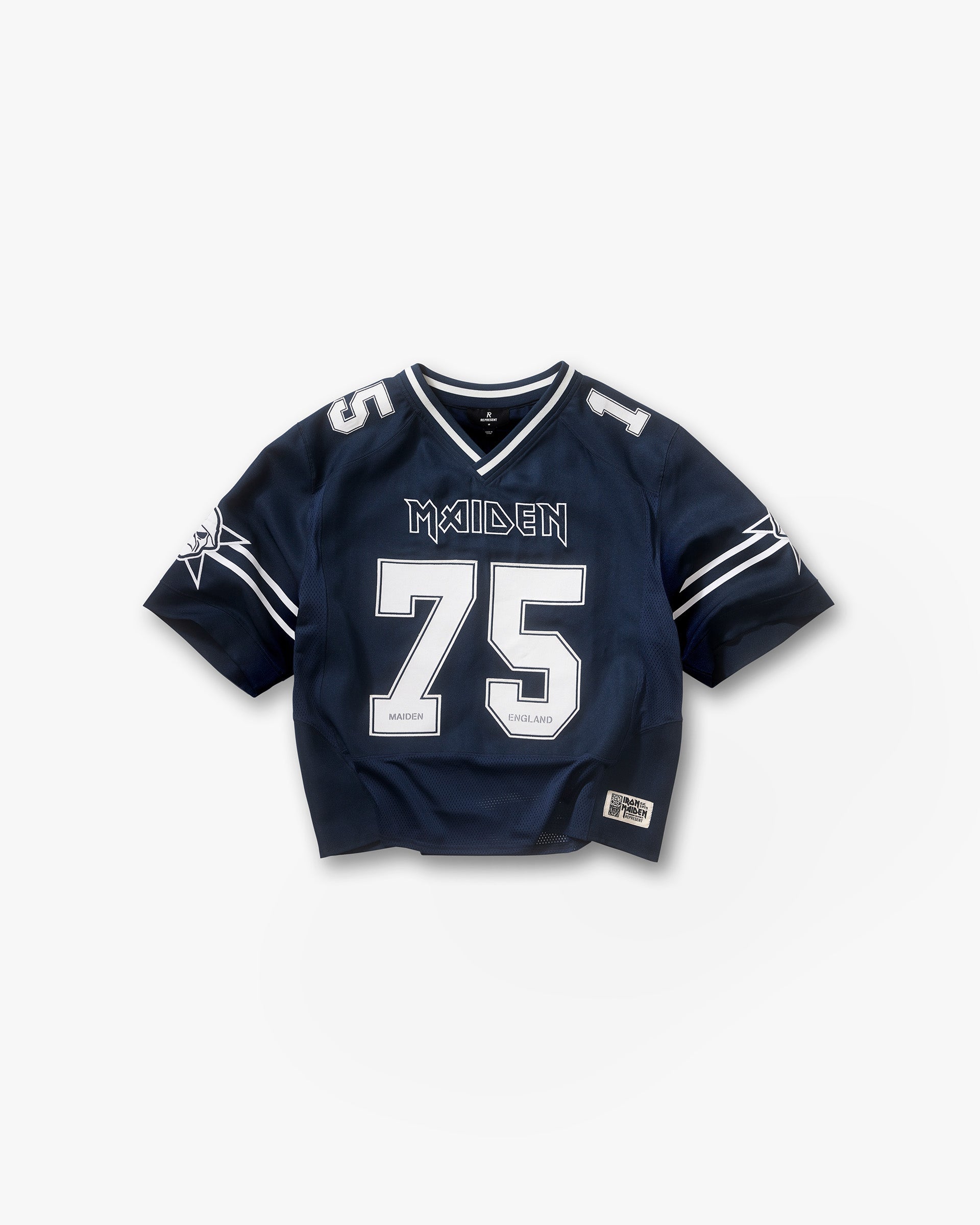 Represent X Iron Maiden Anniversary Jersey - Mid Blue