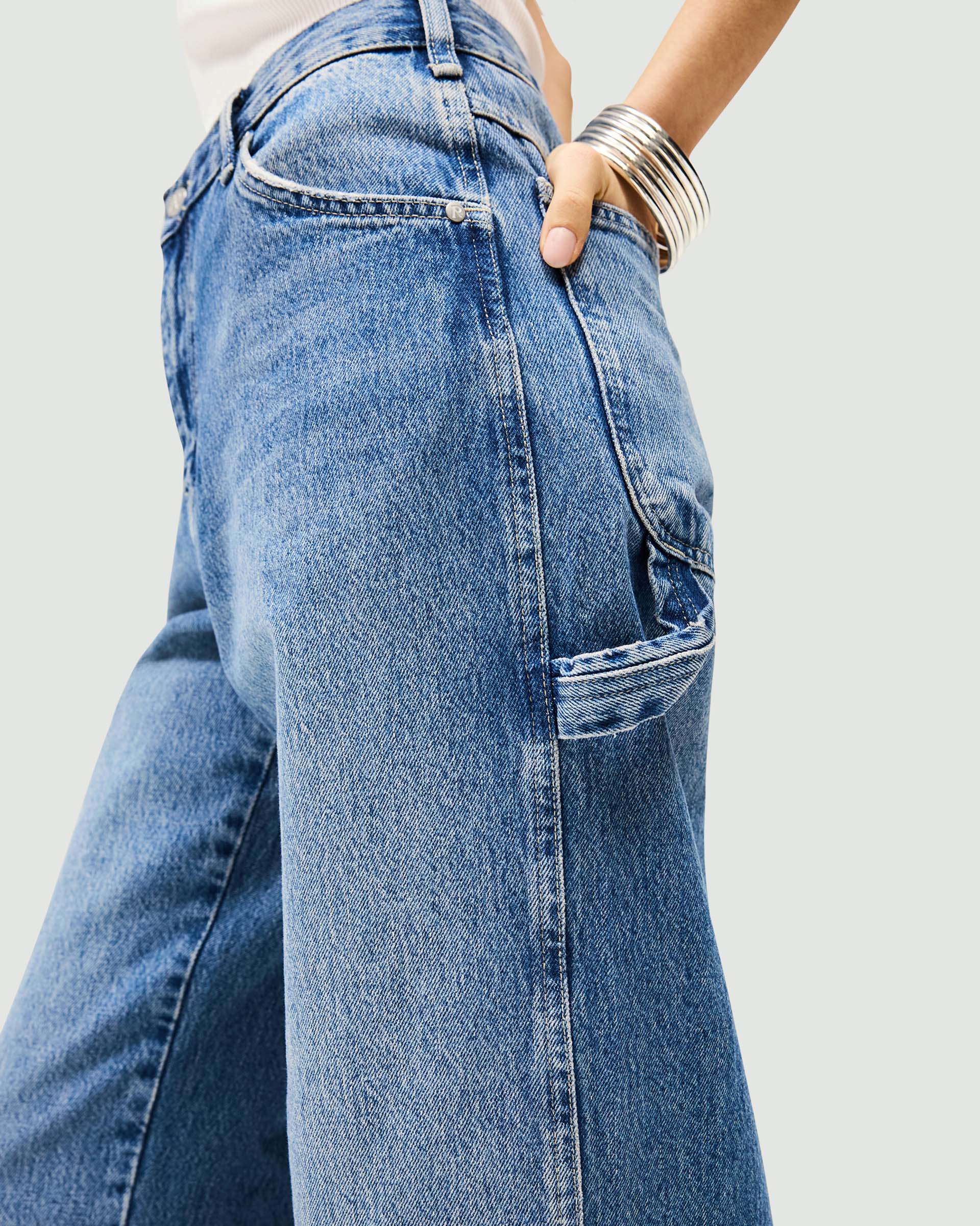 Skater Jean - Washed Blue