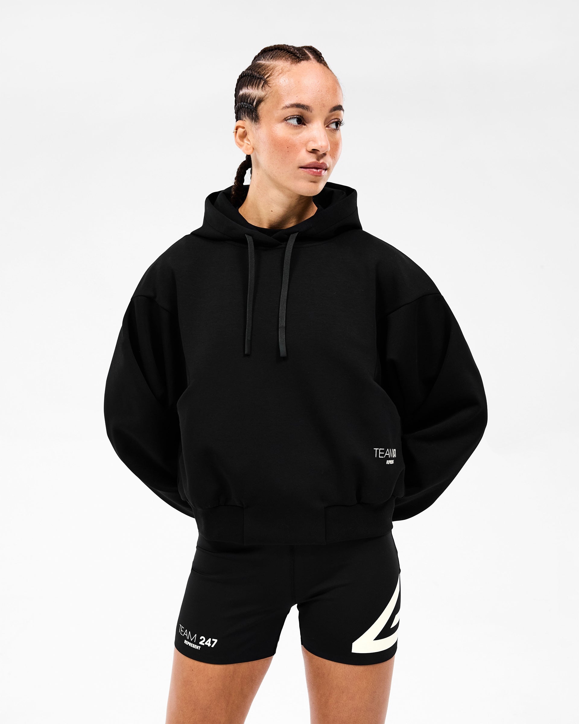 247 Training Hoodie - Black