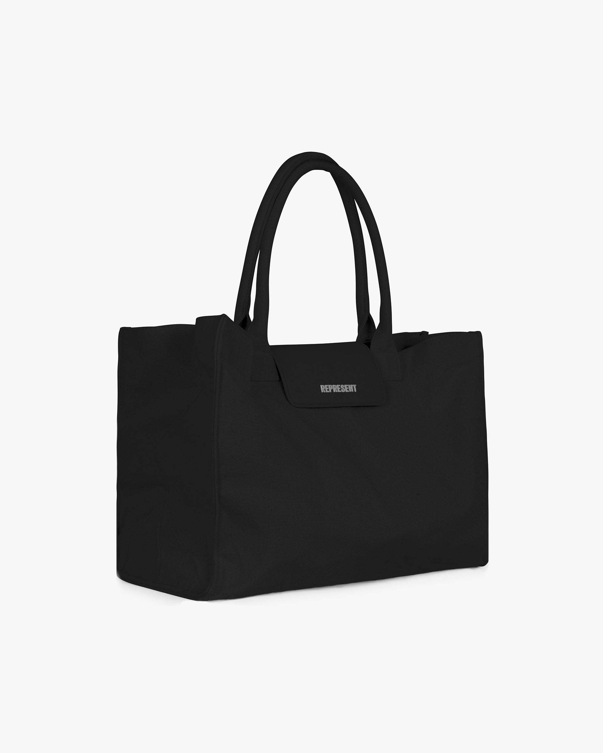 Canvas Tote Bag - Jet Black