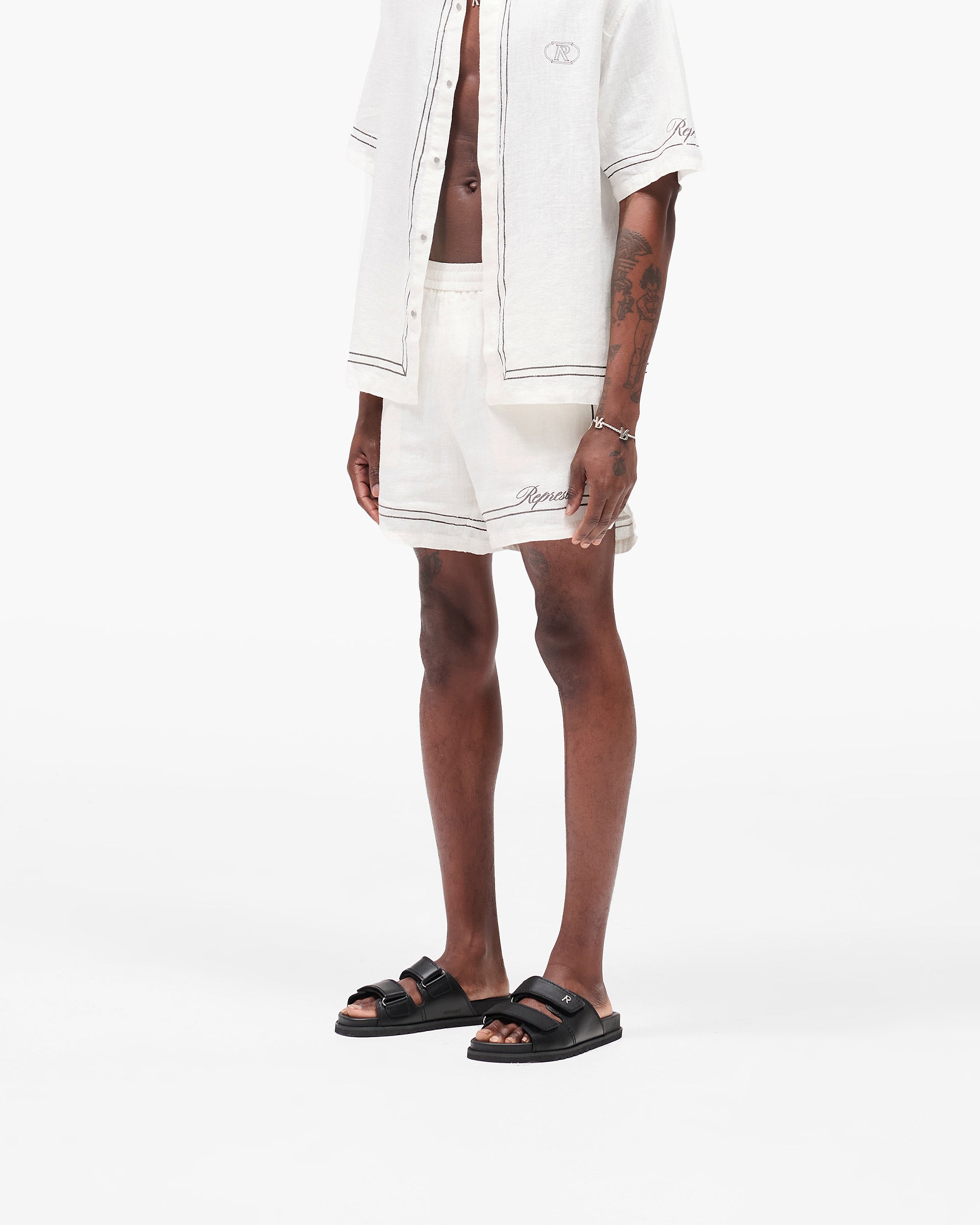 Border Short - Whisper White