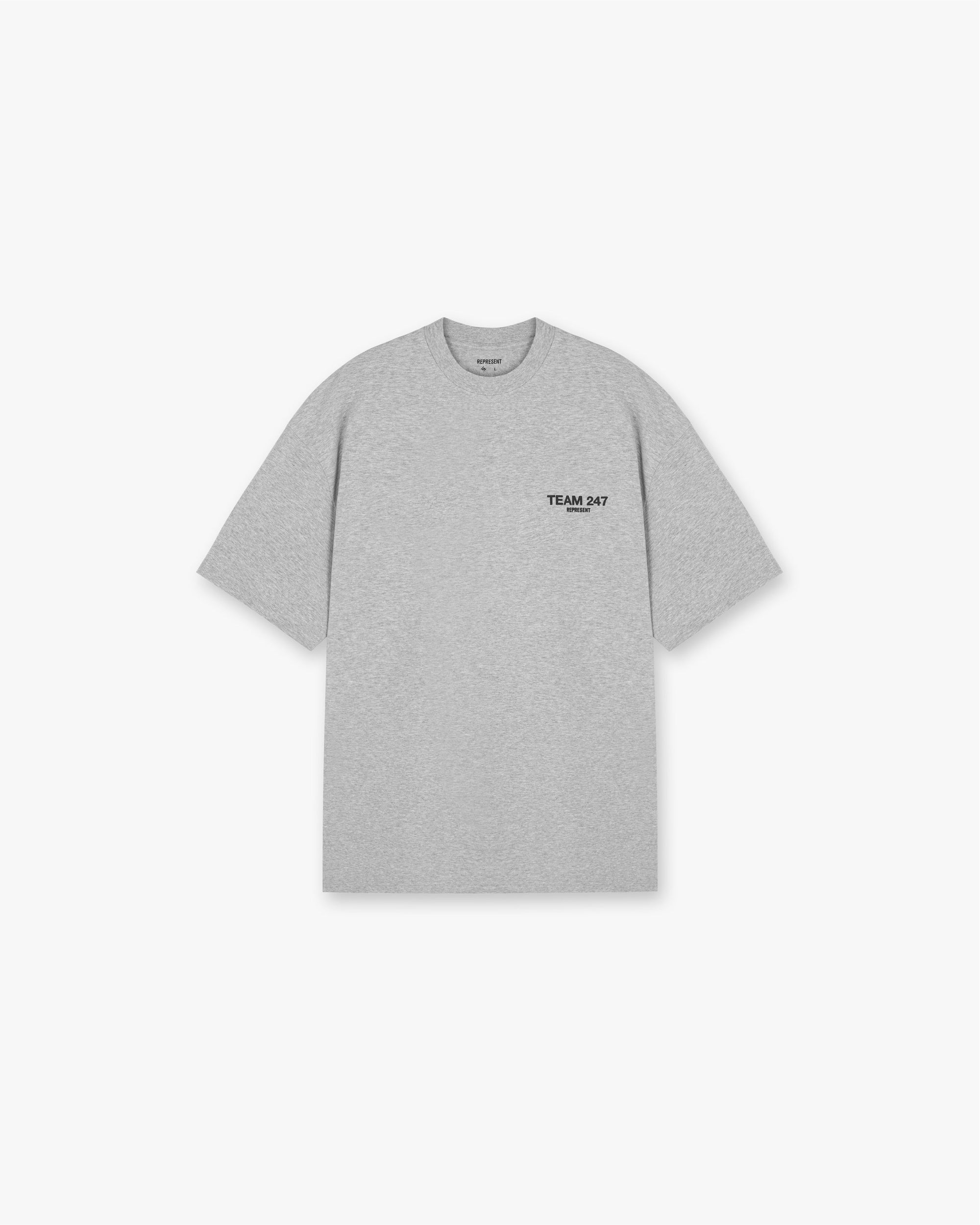 Team 247 Oversized T-Shirt - Ash Grey
