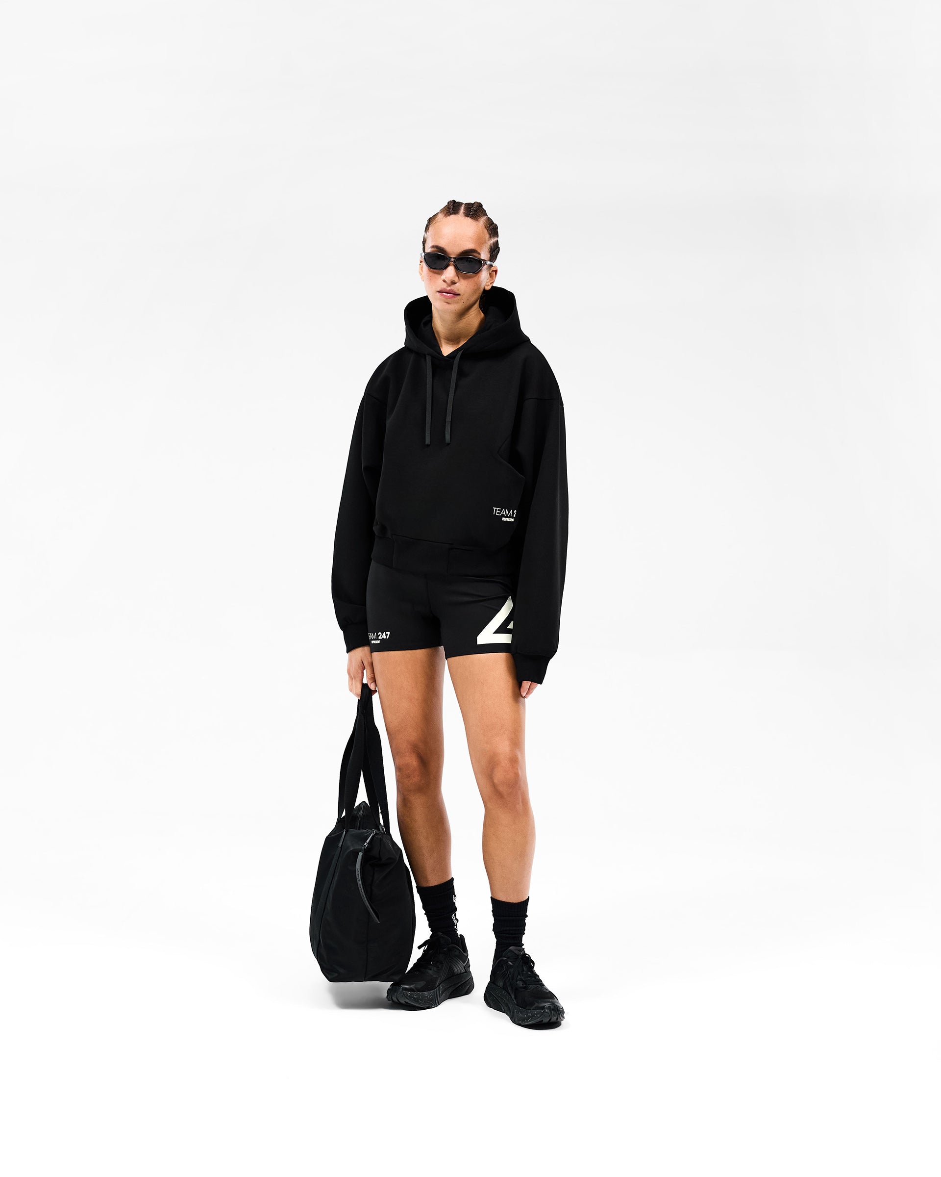 247 Training Hoodie - Black