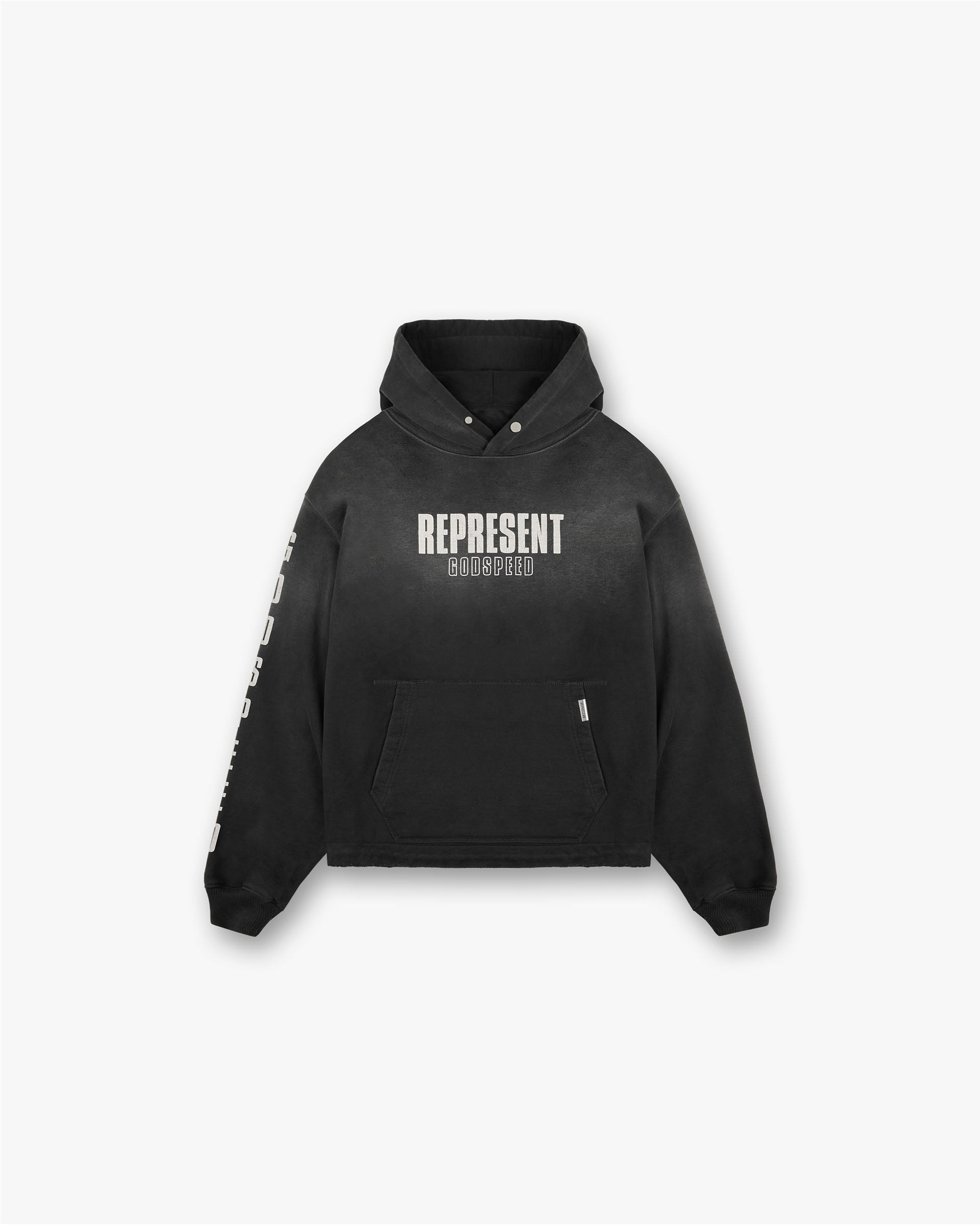 トップス Godspeed hoodie xs Aged Black Godspeed Hoodie | Graphic Hoodies | REPRESENT