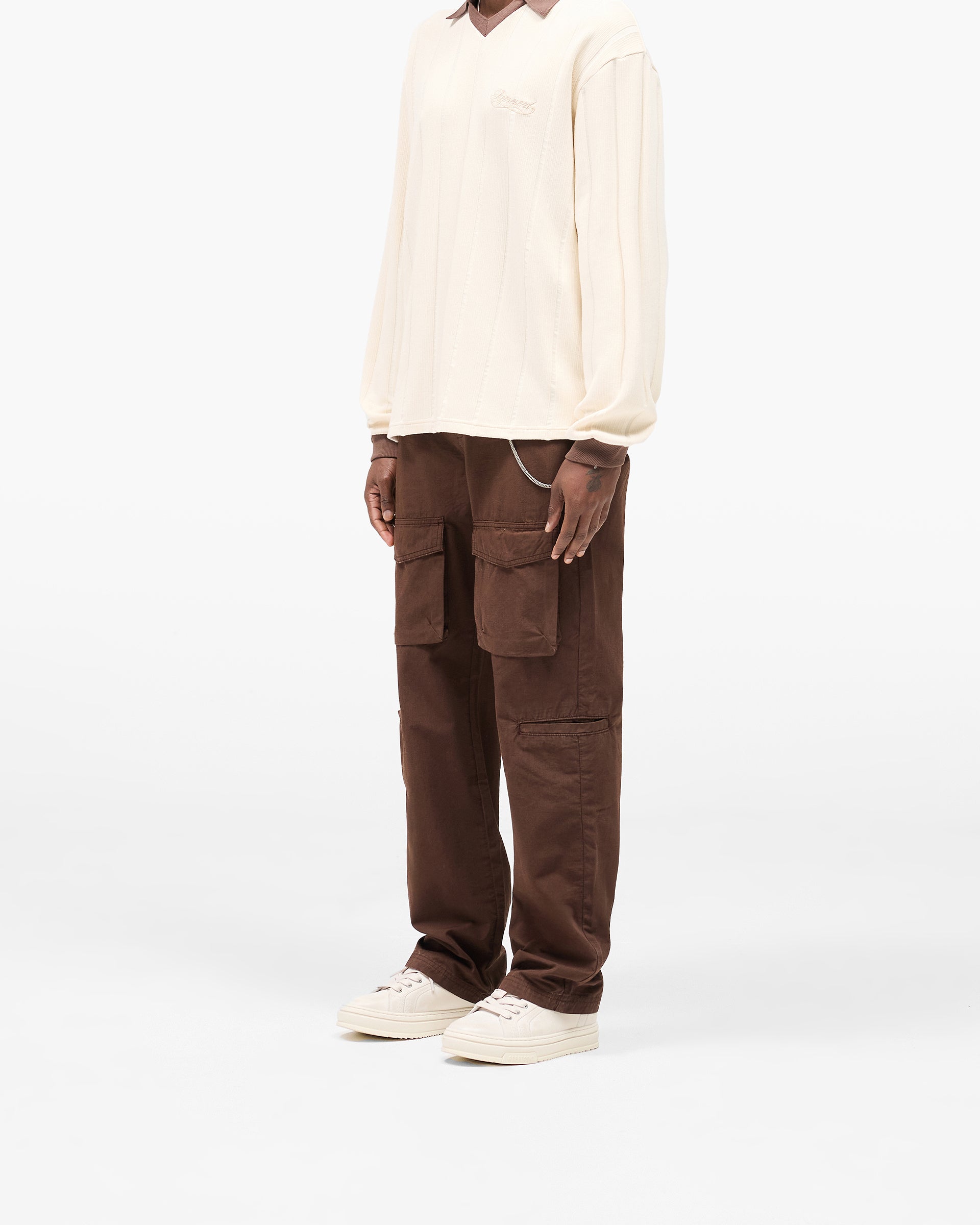 Front Pocket Cargo Pant - Tobacco