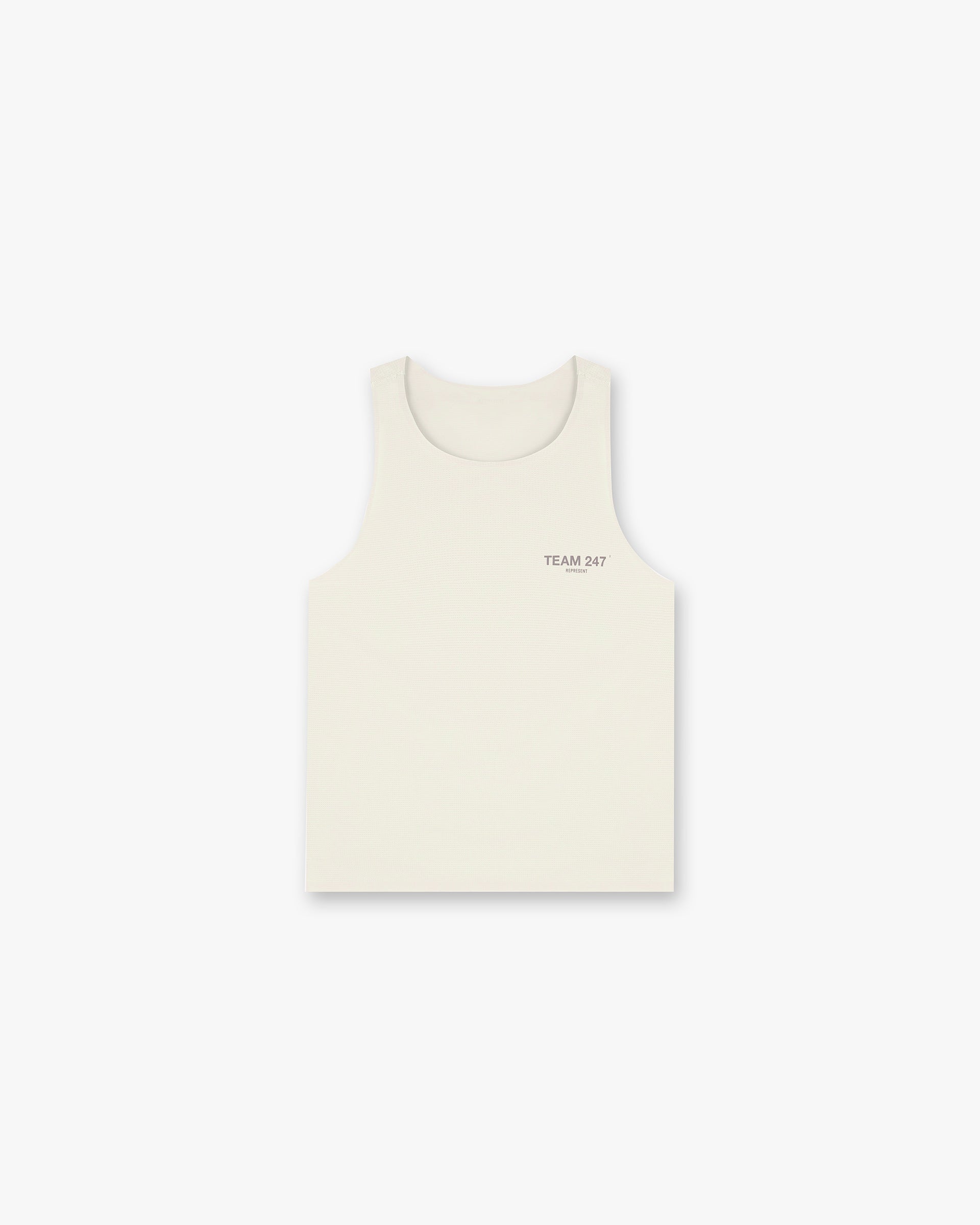 Team 247 Run Vest - Cream