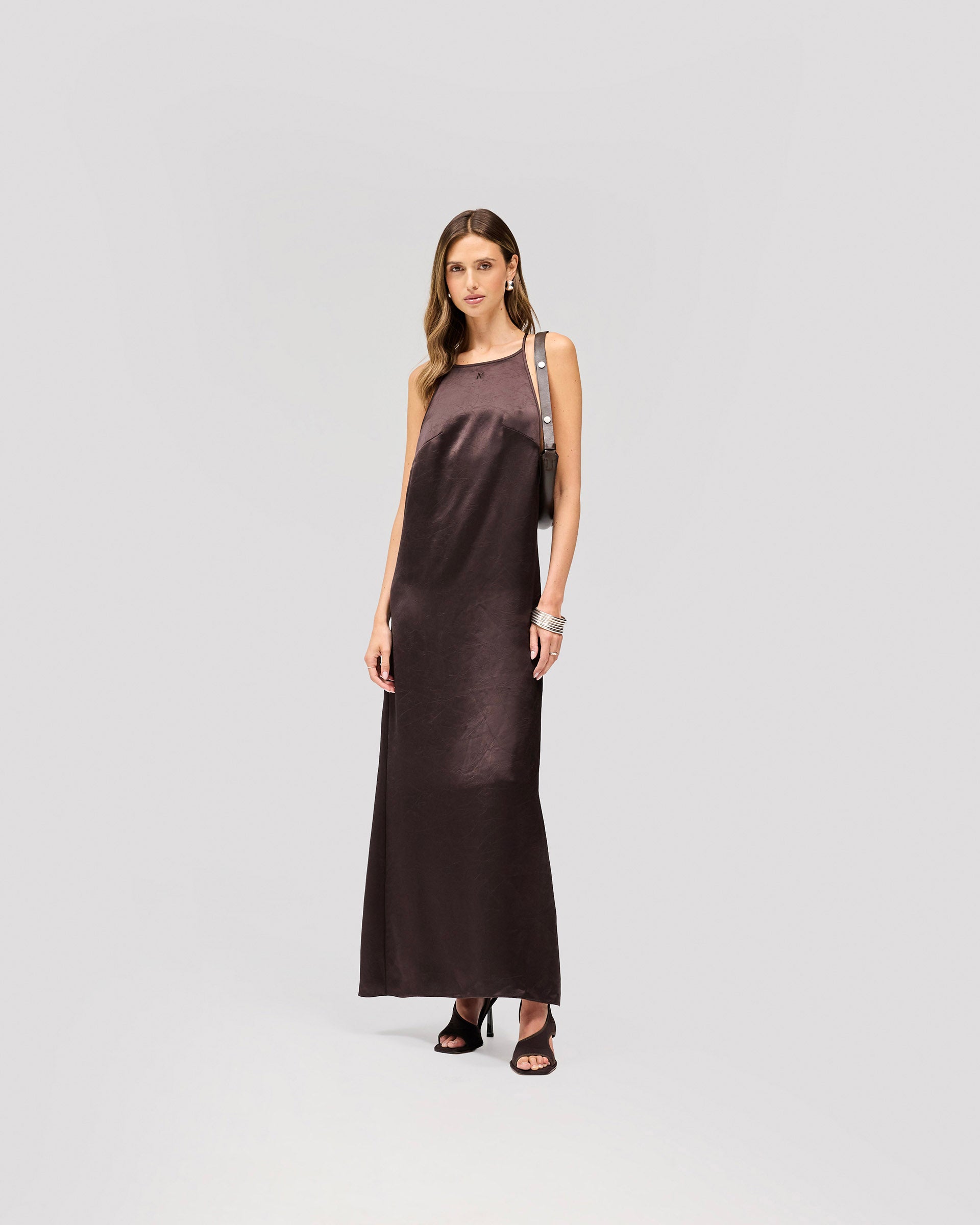 Vision Maxi Dress - Coffee Quartz