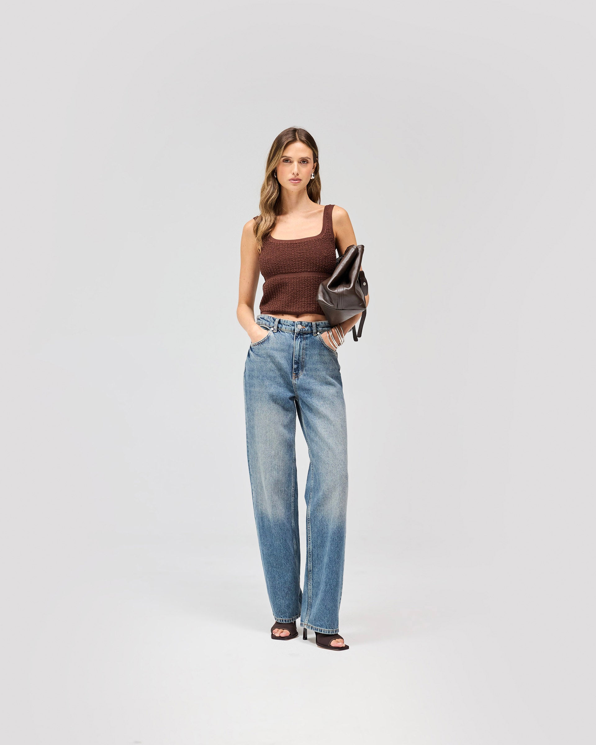 Micro Cami - Coffee Quartz