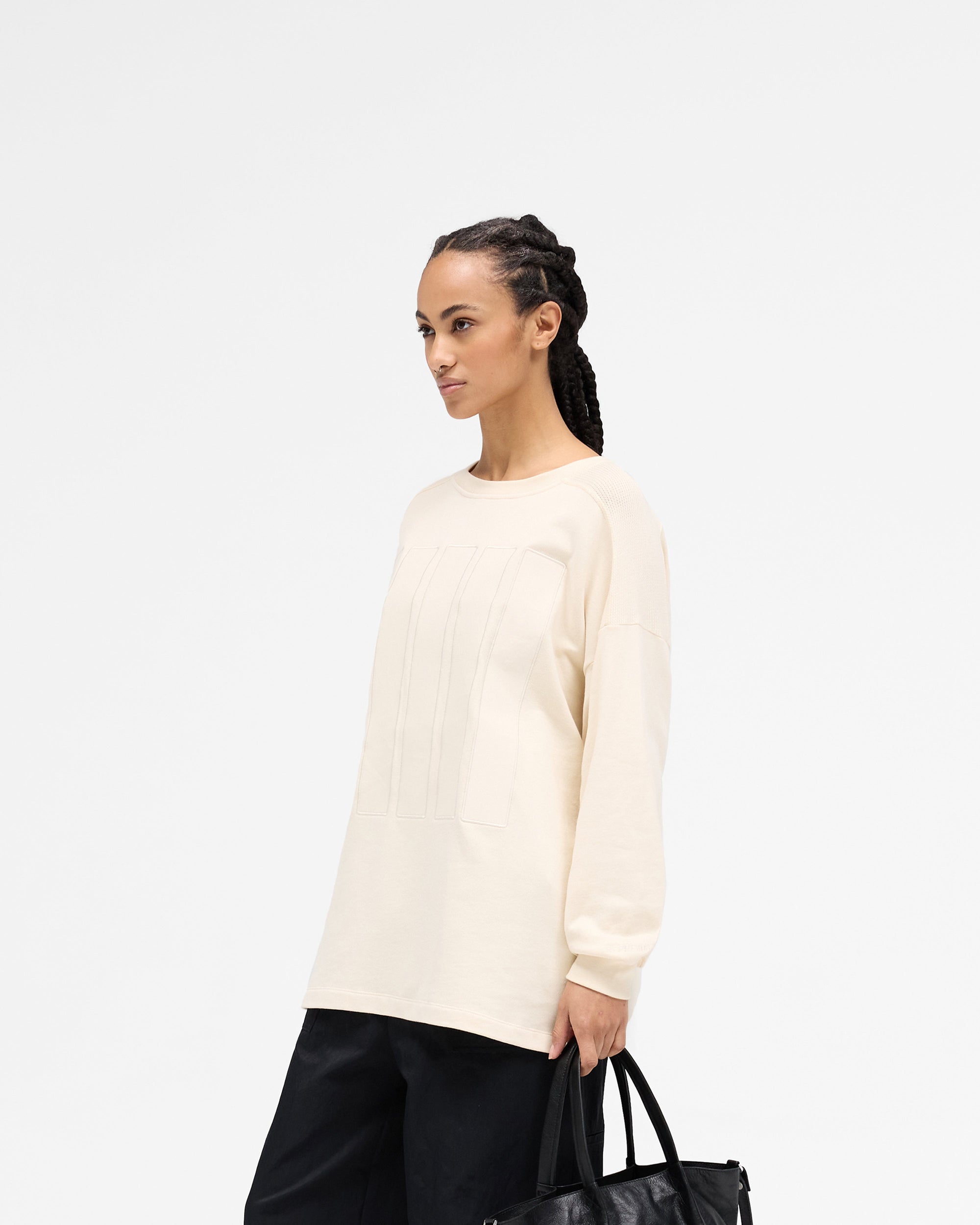 Overdrive Long Sleeve Top - Cream