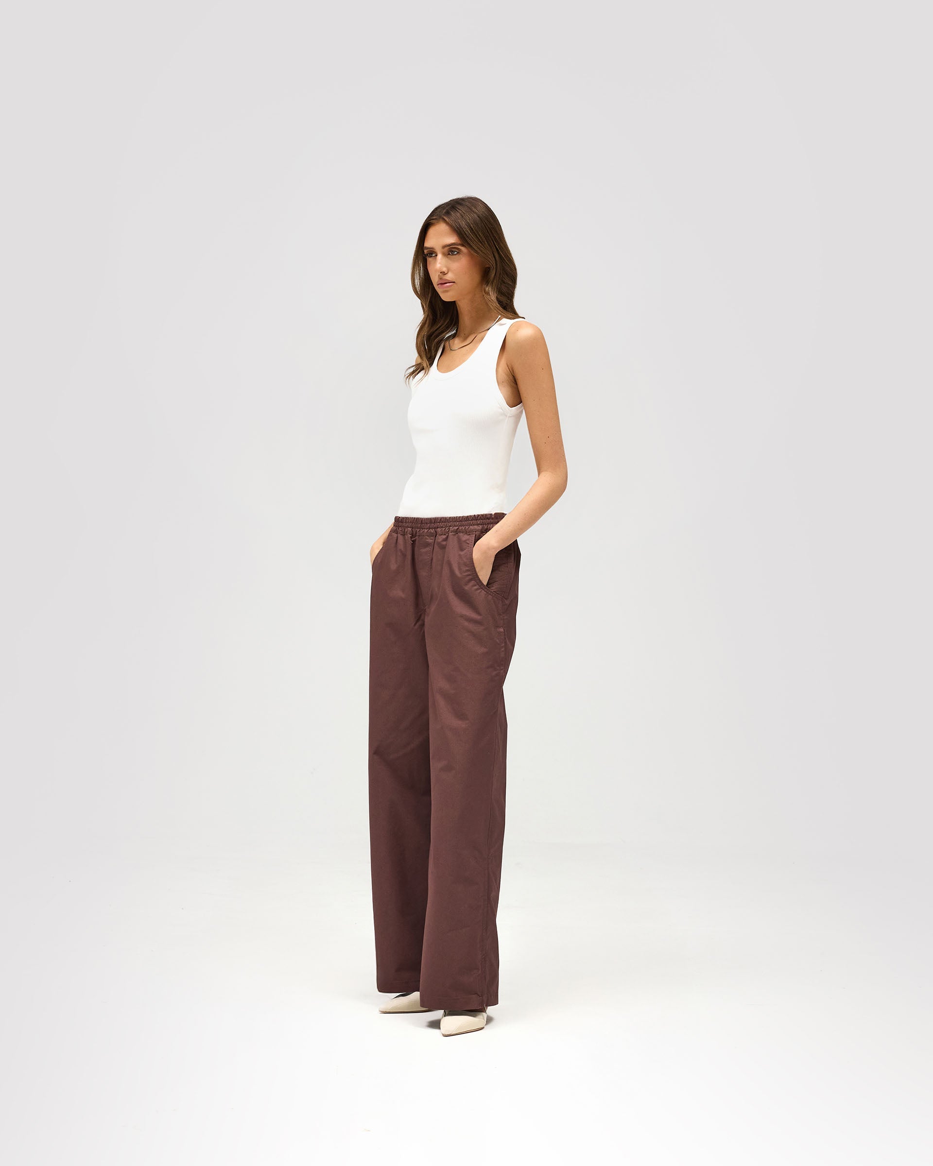 Infinity Trouser - Damson