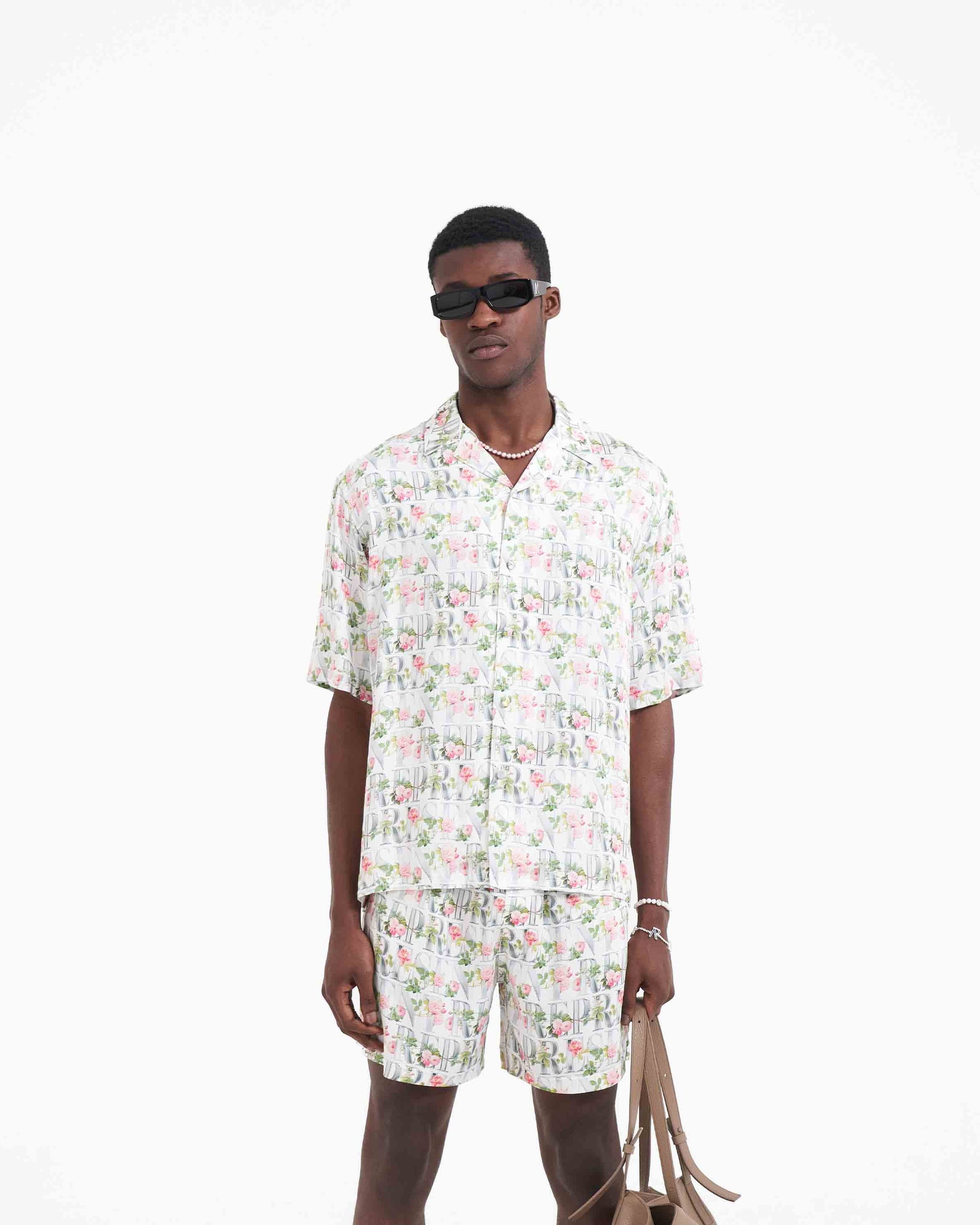 Floral Represent Shirt | Flat White Shirts SC23 | Represent Clo