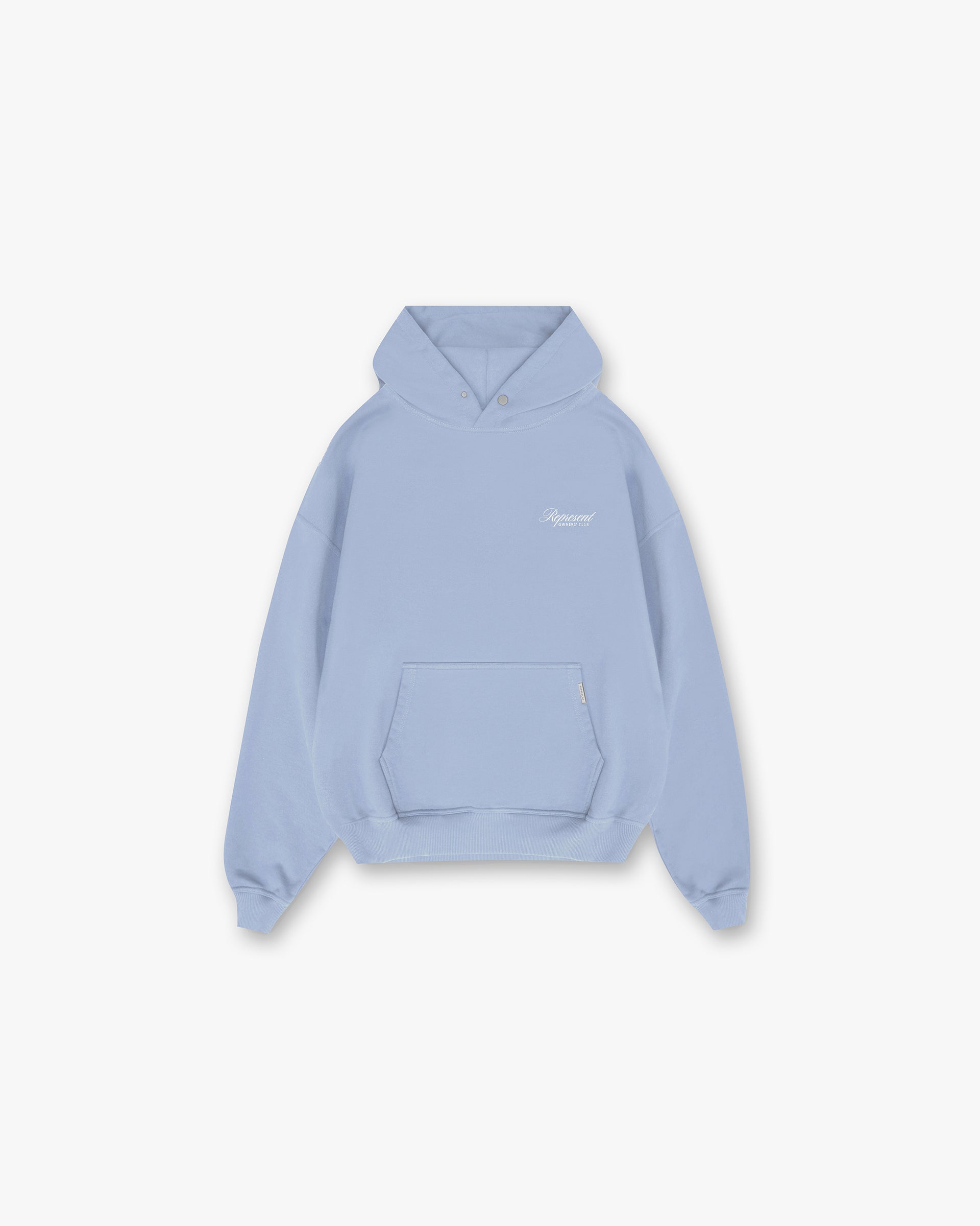 Represent Owners Club Script Hoodie - Dusty Blue