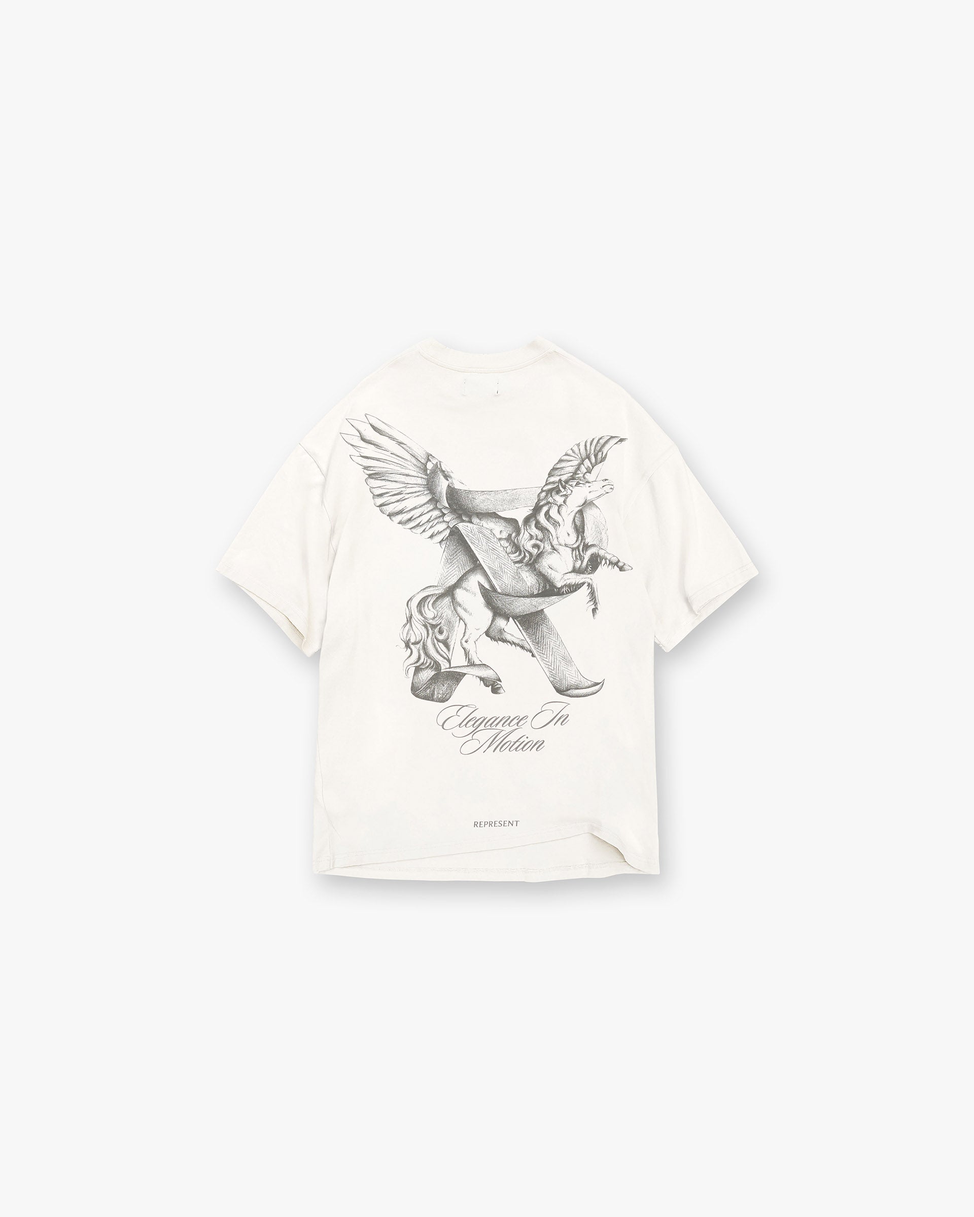 Elegance In Motion T-Shirt - Flat White