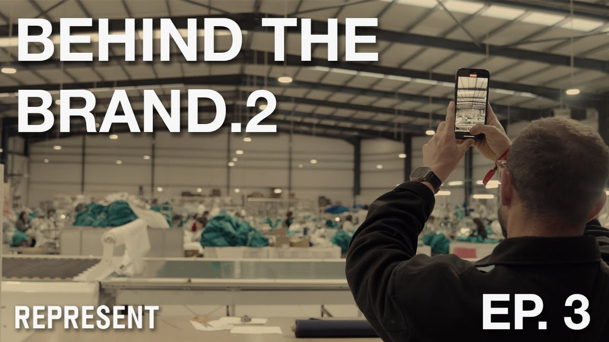 A TRIP TO THE REPRESENT FACTORIES FOR SS24 | REPRESENT